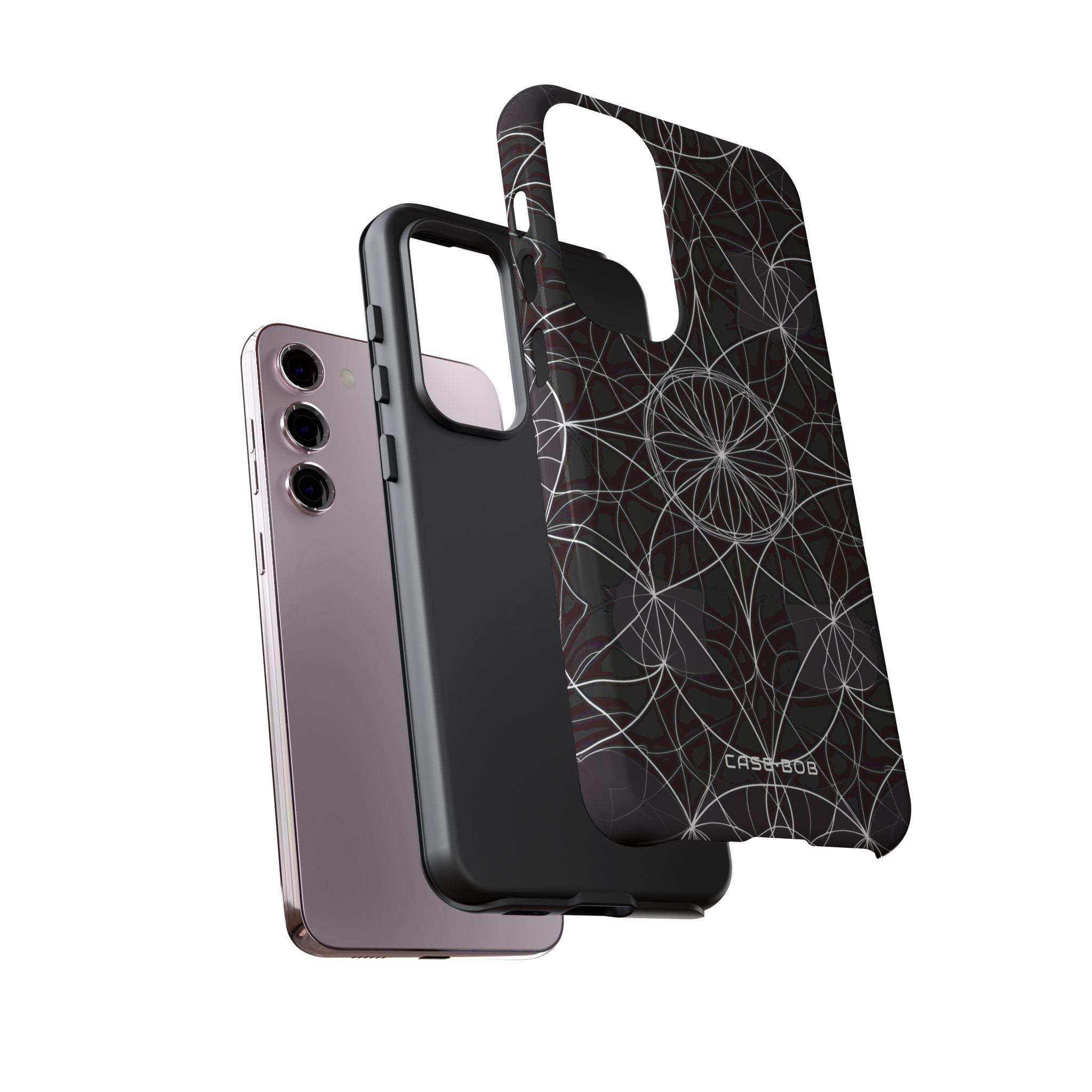 Radiant Petal Orbit Samsung S23 Plus Case - Tough