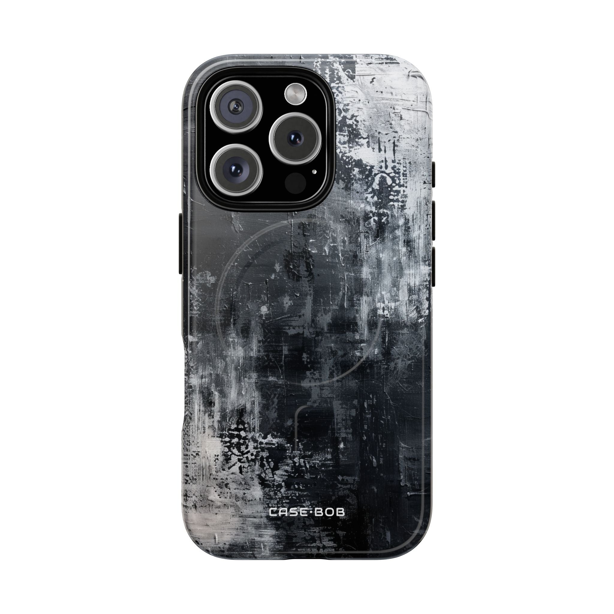 Textured Blackscape iPhone 16 Pro Case - Tough+