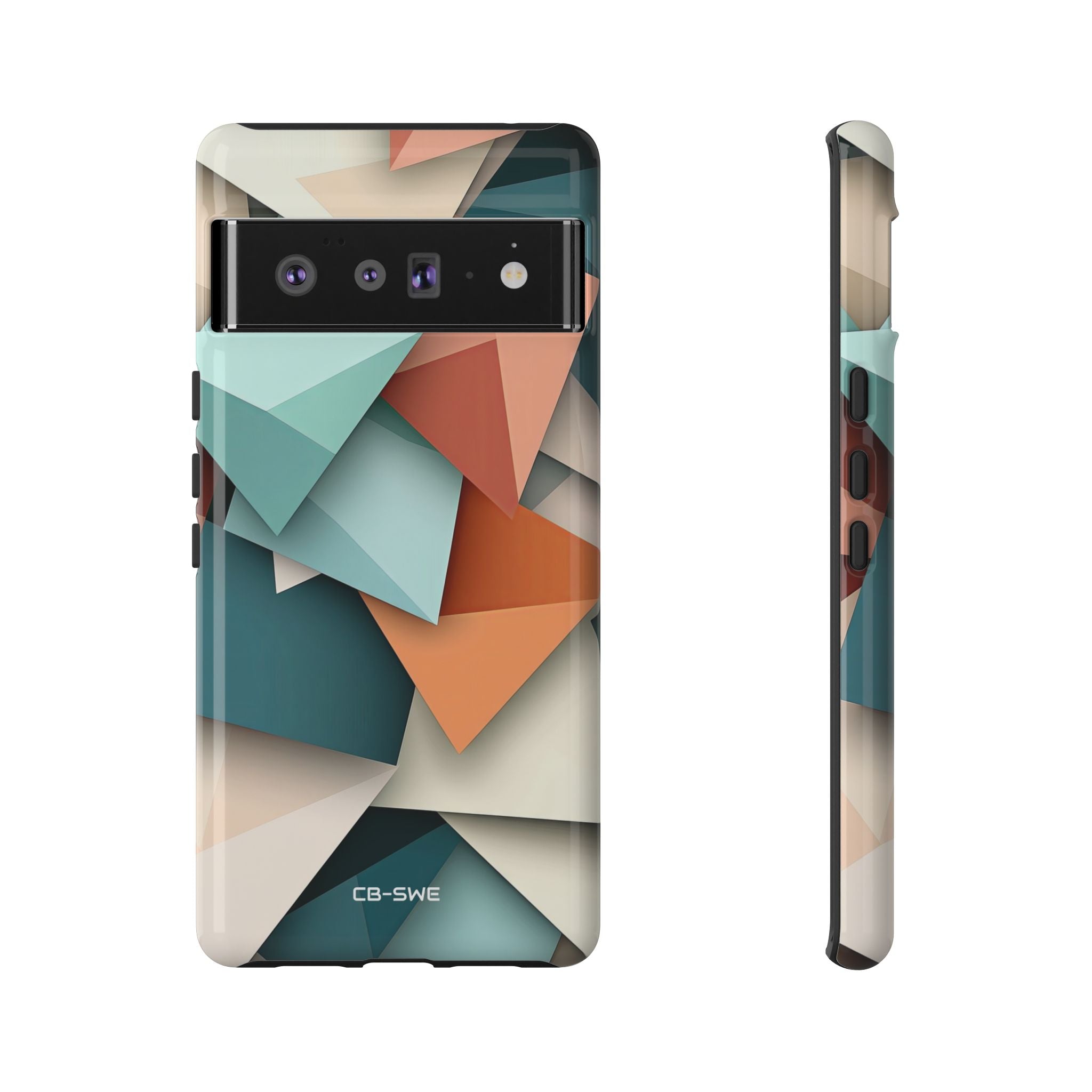 Geometric Color Harmony - Google Pixel Case