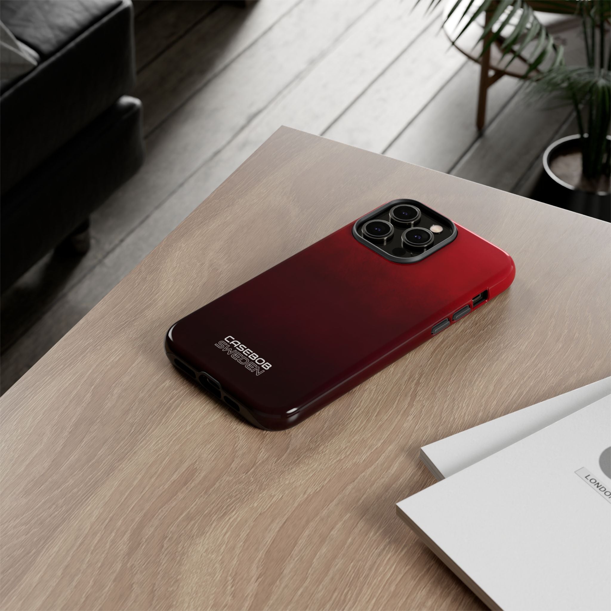 Crimson Dreamscape iPhone 14 - Tough
