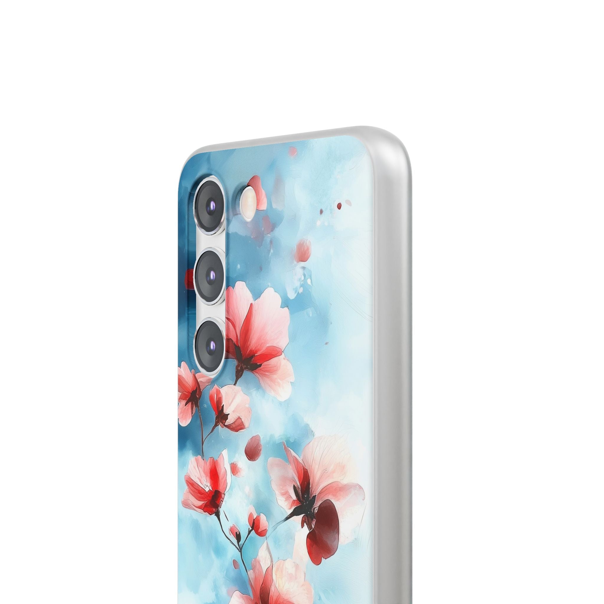 Pink Blossom Drift Samsung S23 Case - Soft