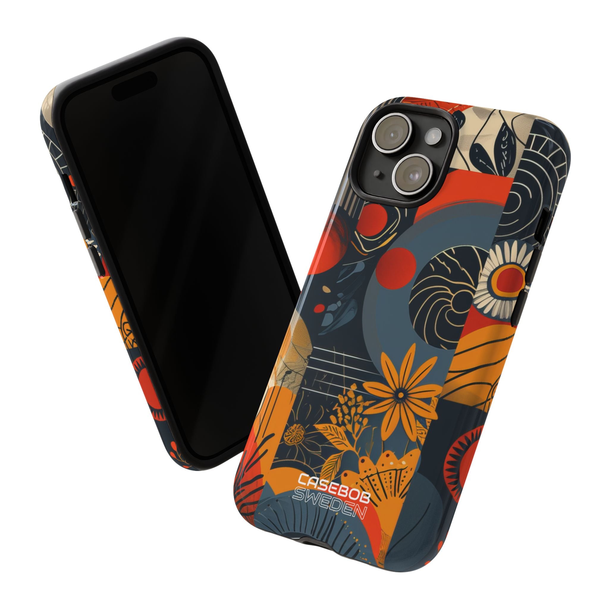 Fire Bloom Flow iPhone 15 - Tough