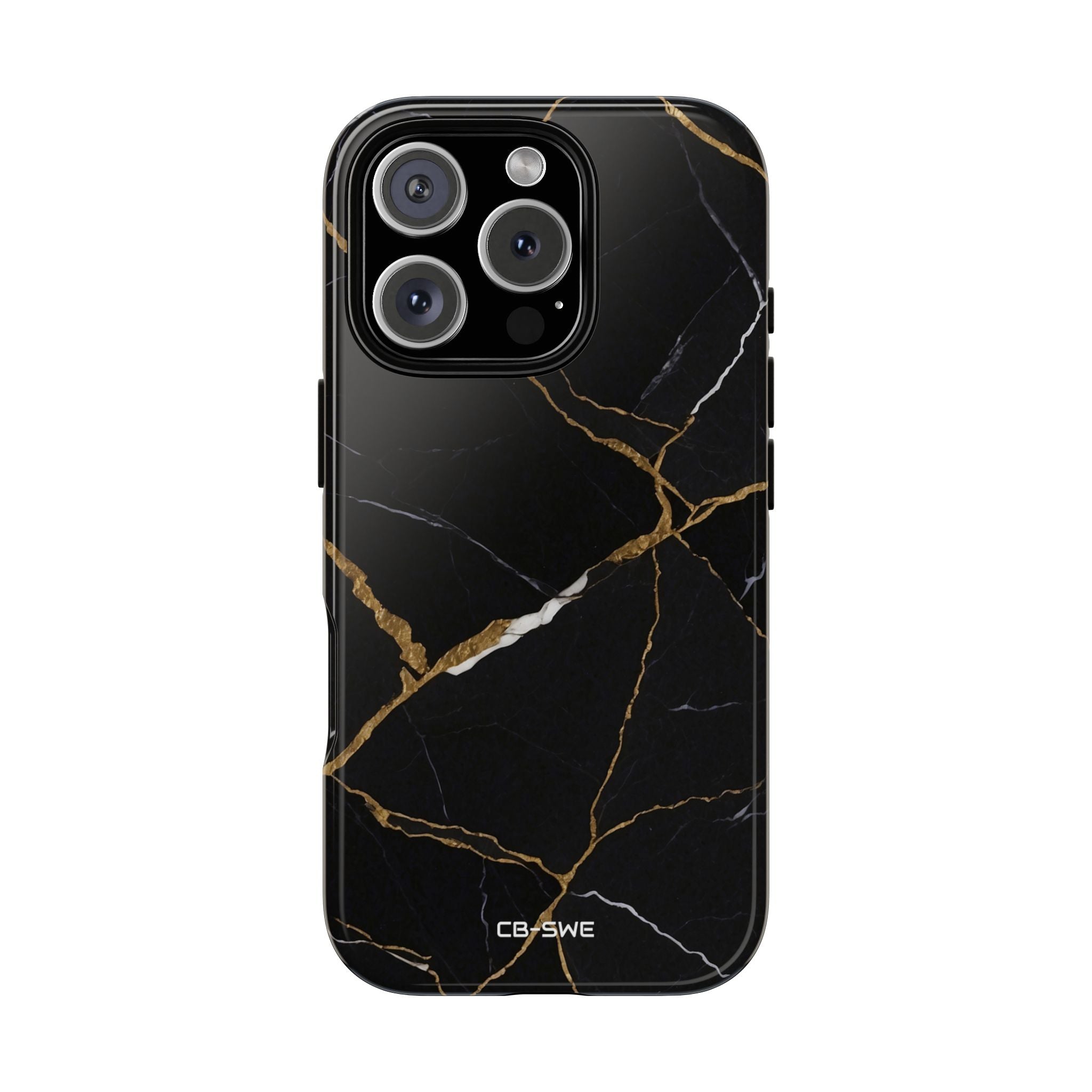 Golden Veins Emerge - iPhone Case