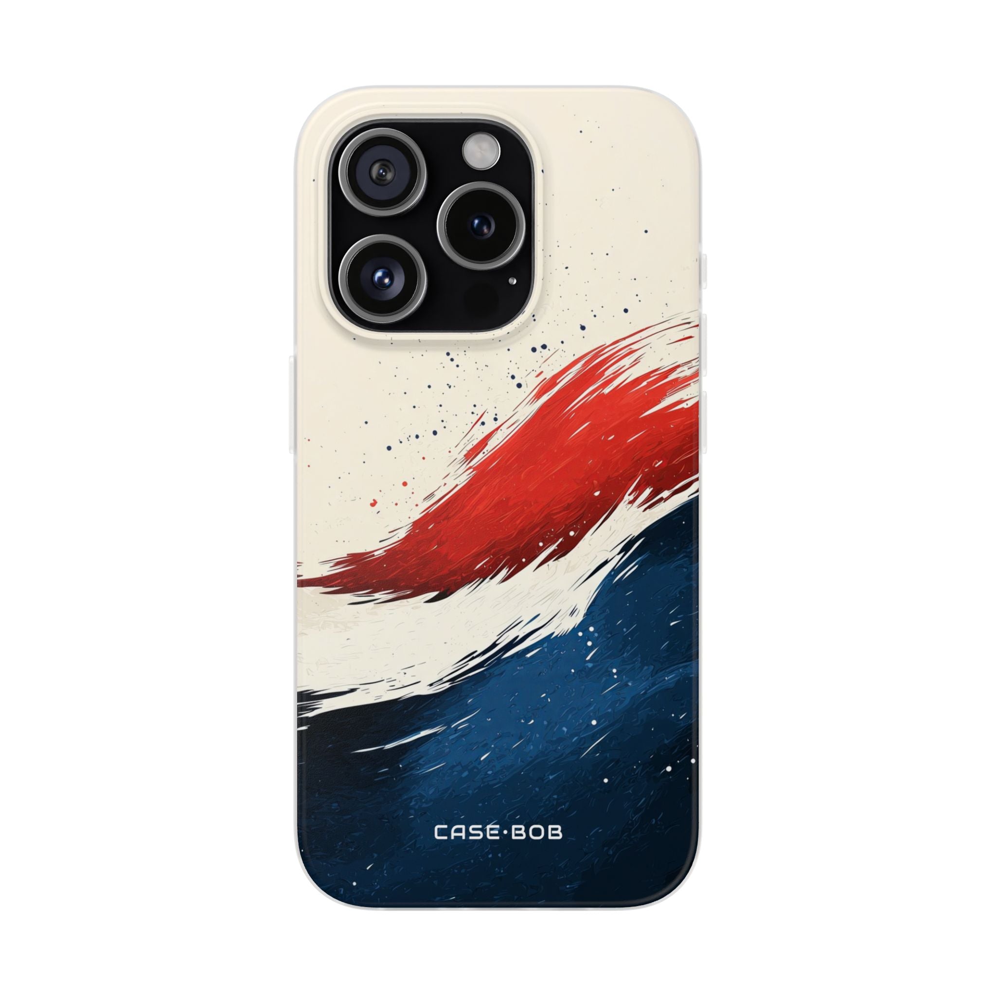 Red Surge iPhone 15 Pro Case - Soft