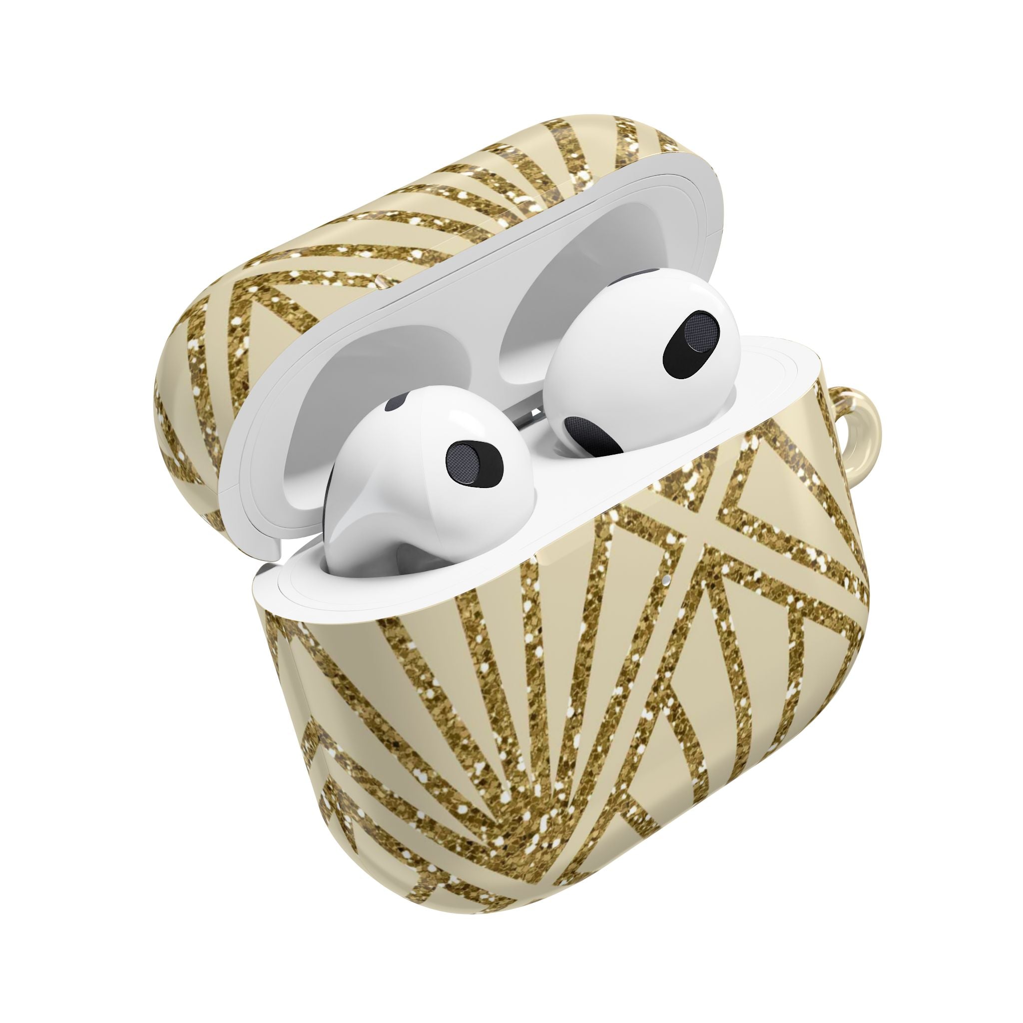 Golden Fan Sparkle - AirPods Case