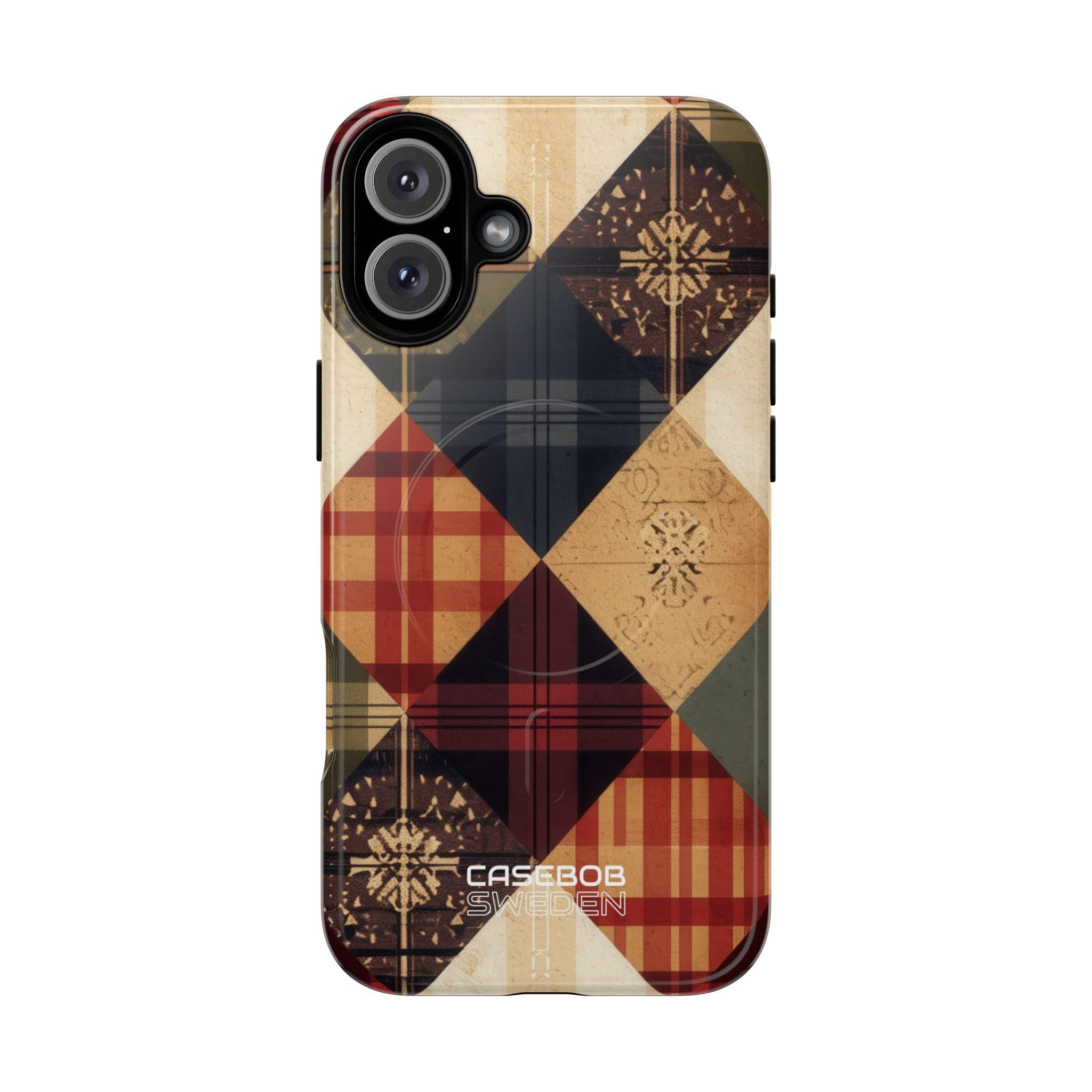 Rustic Quilt Charm iPhone 16 - Tough+