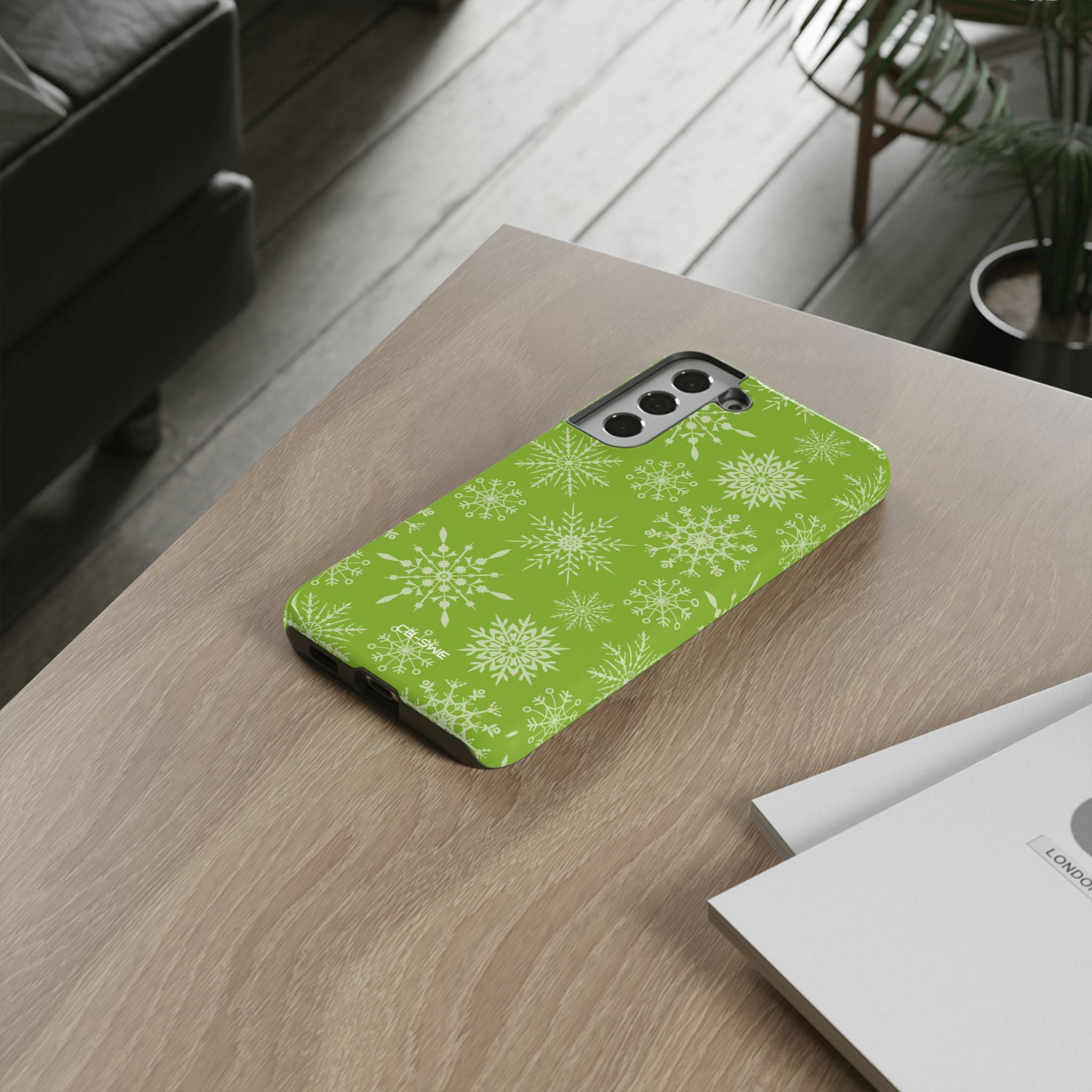 Snowflakes Dance Whimsically - Samsung Case