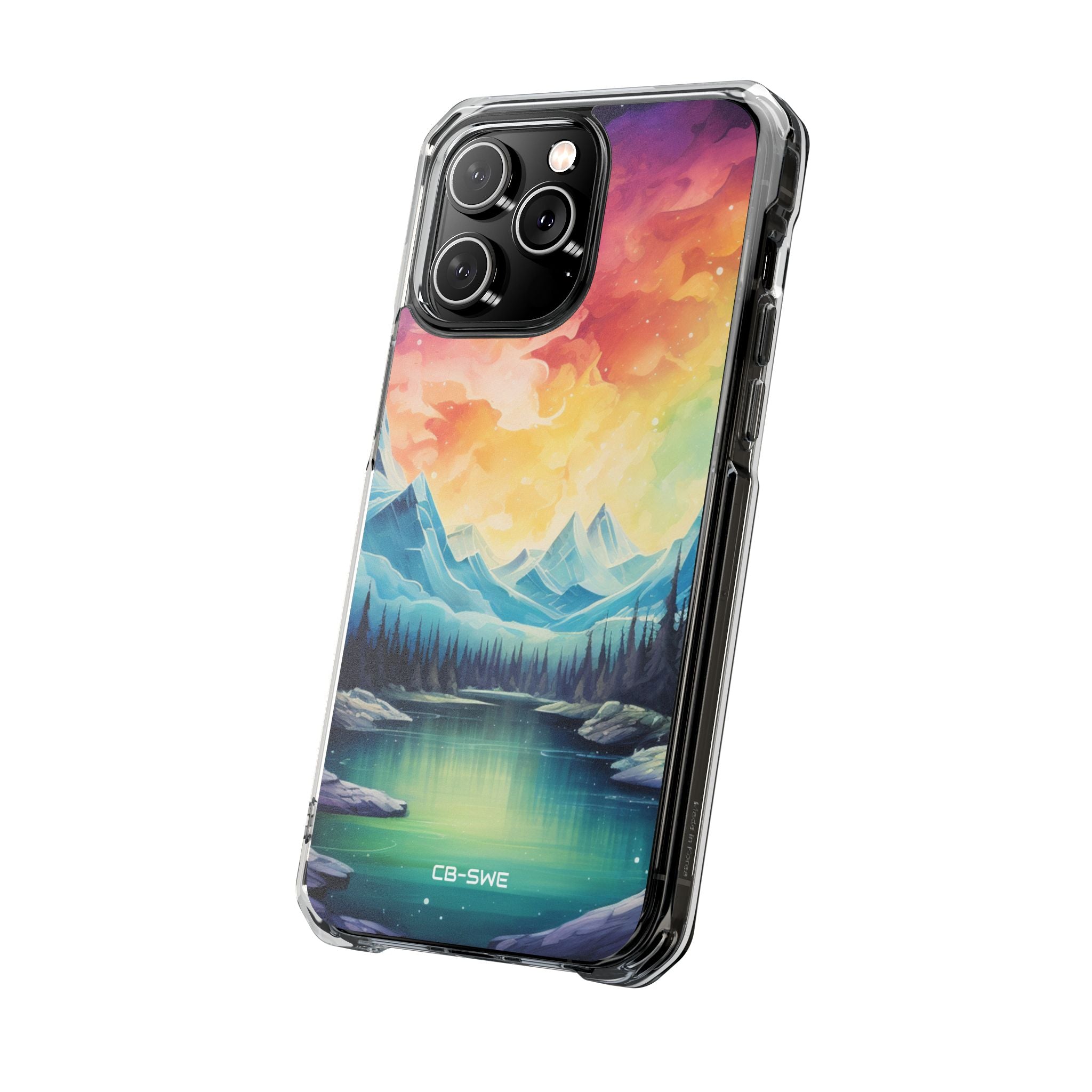 Mystical Mountain Sunset iPhone Case - Impact