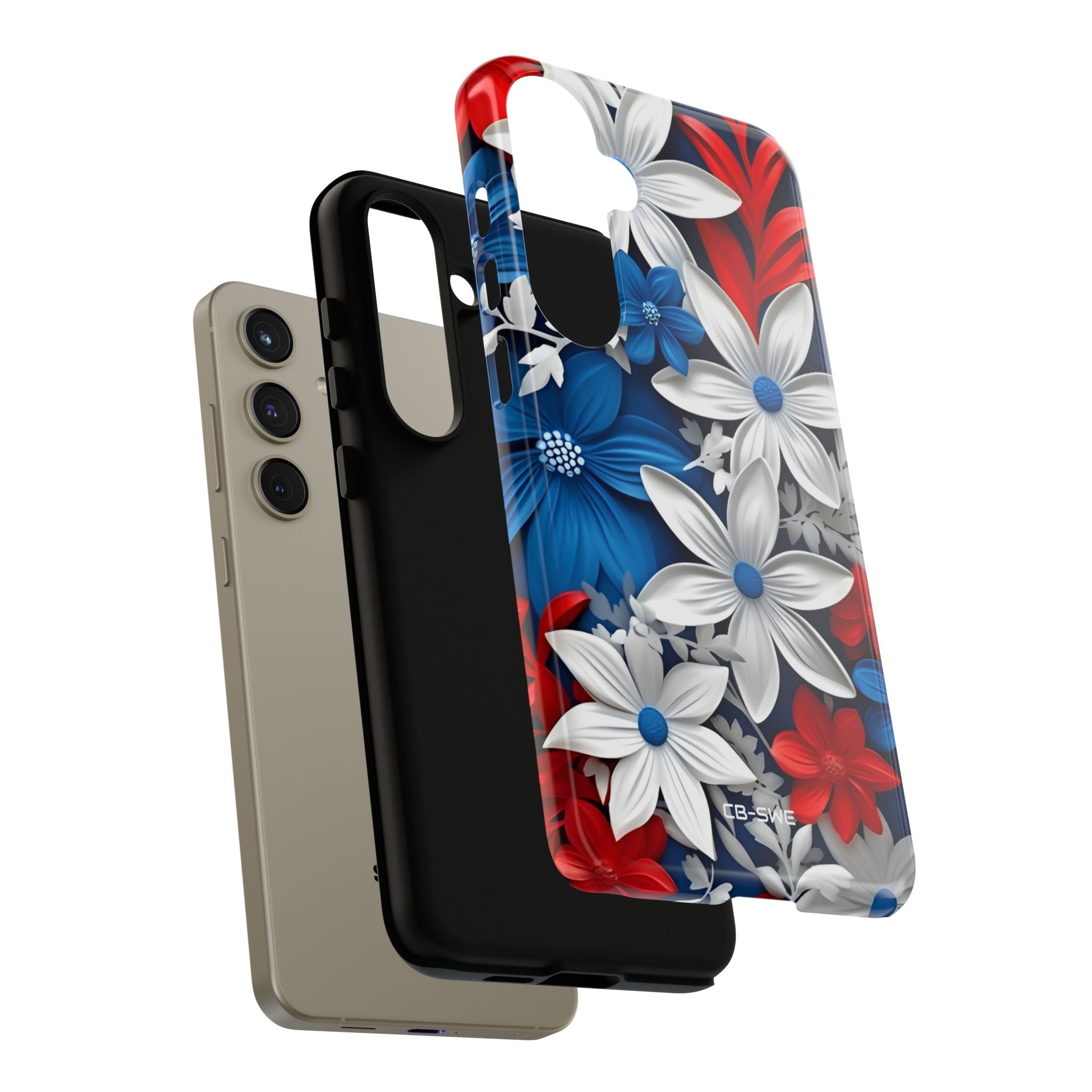 Floral Sculpture Blooms - Samsung Case