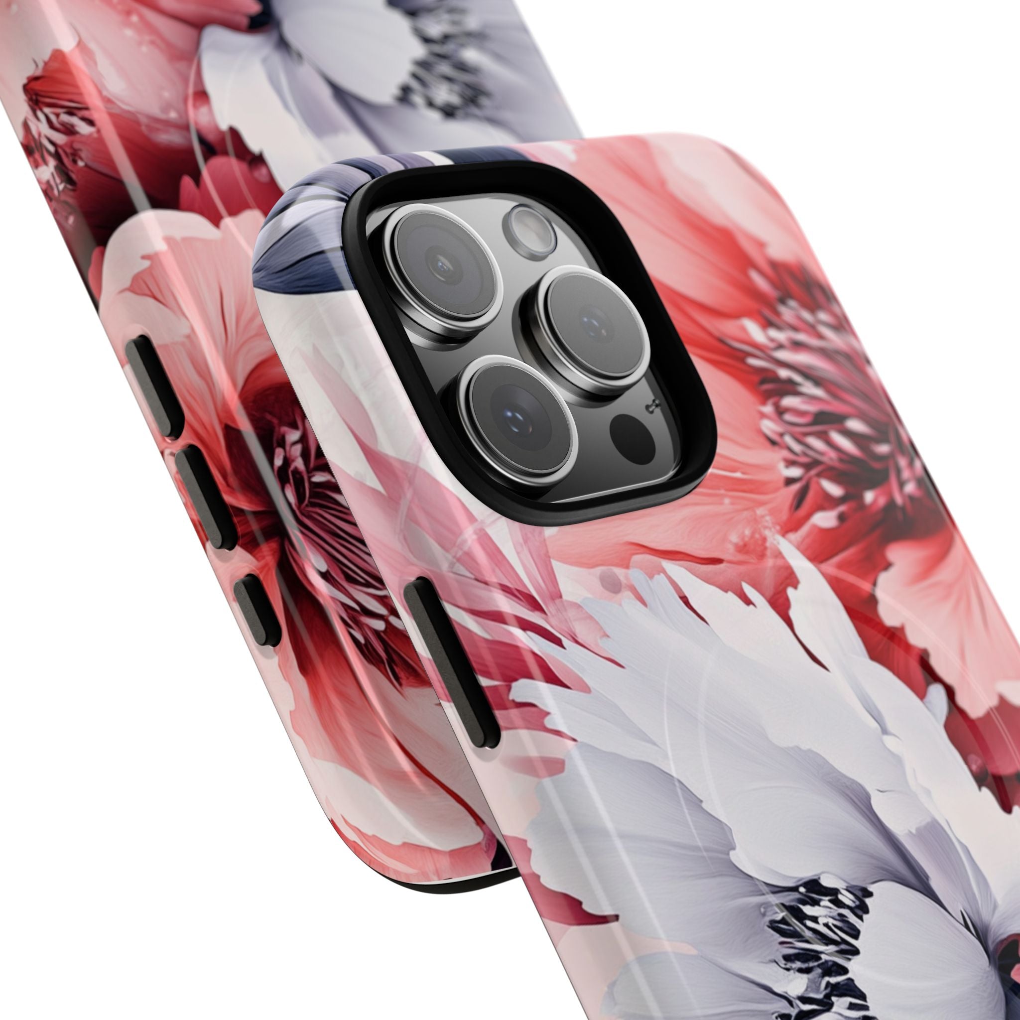 Coral Bloom iPhone 16 Pro Max Case - Tough+