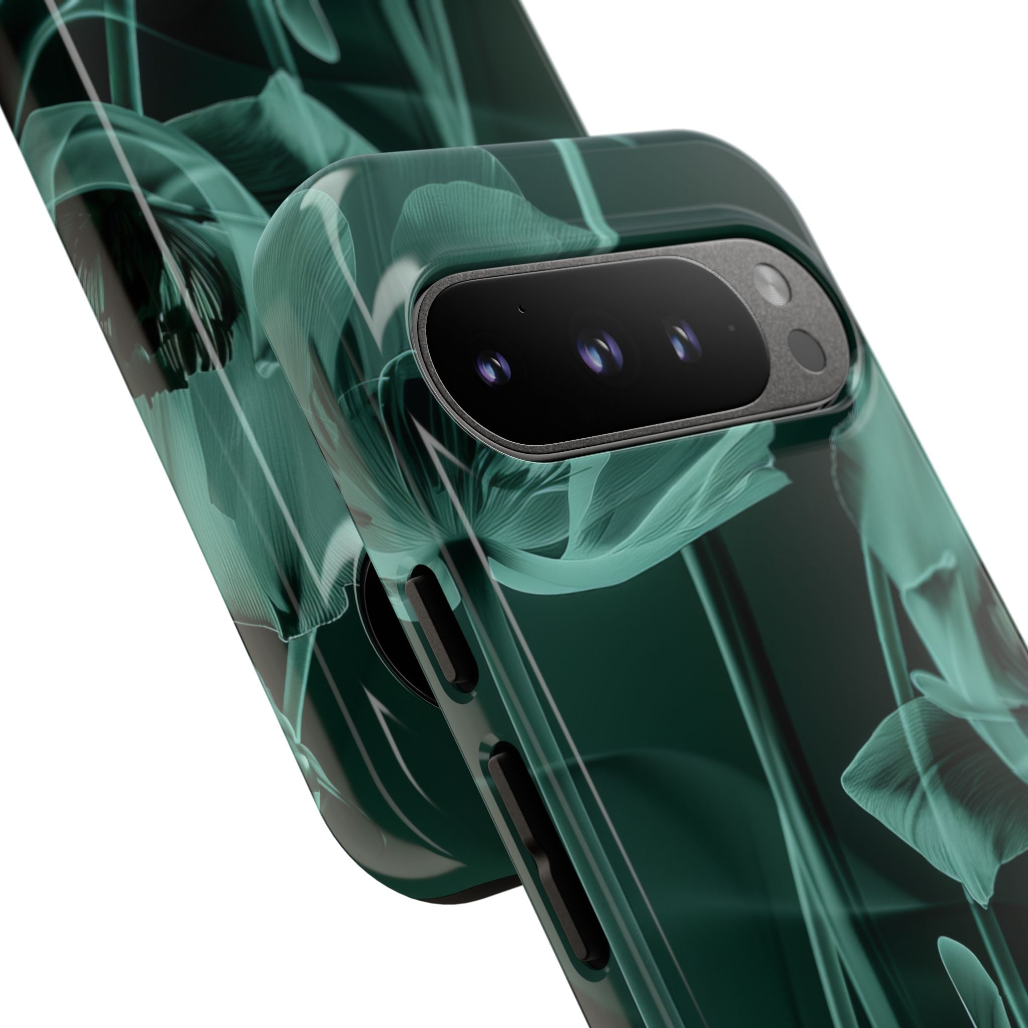 Teal Bloom Radiance Google Pixel 9 - Tough