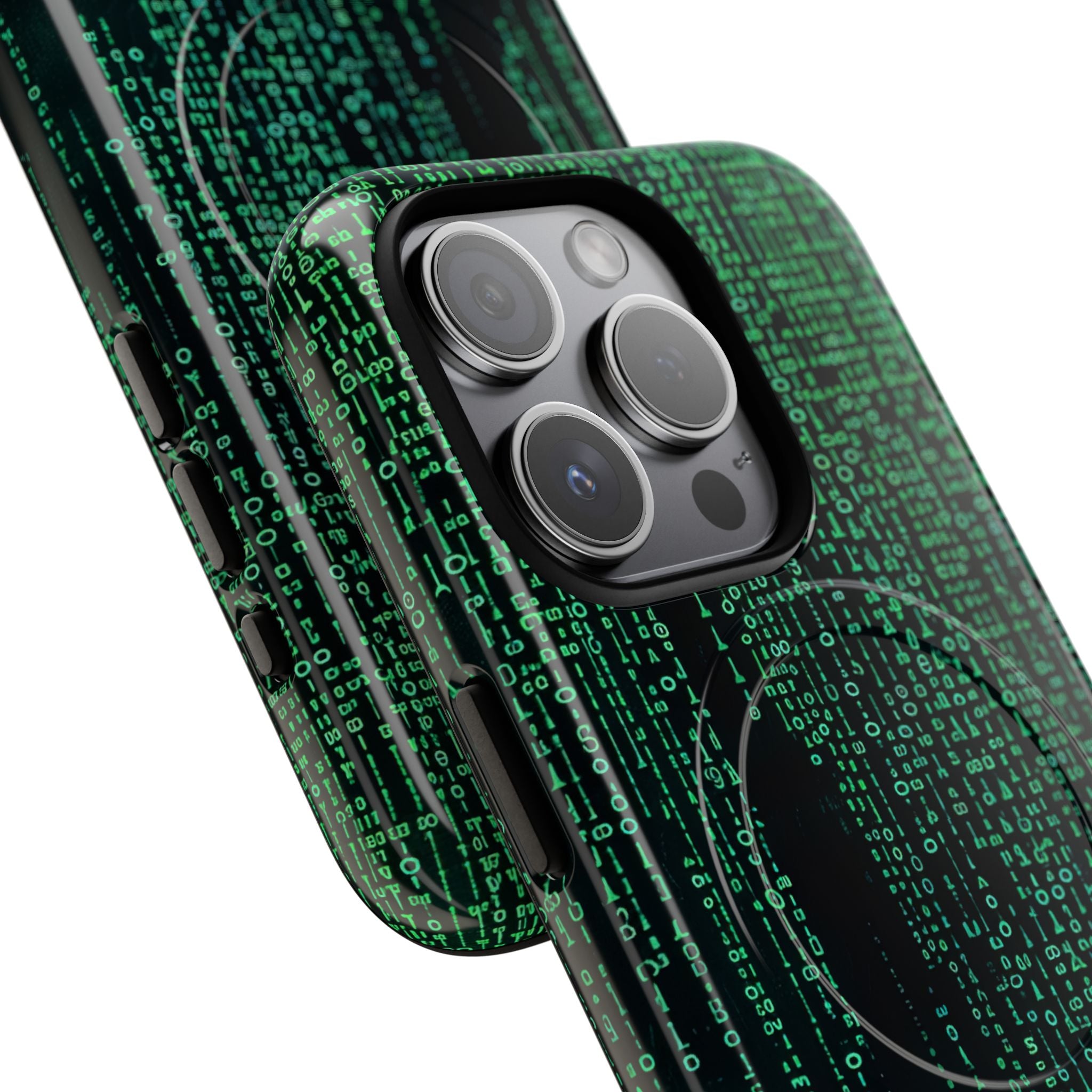 Neon Data Stream iPhone 15 - Tough+