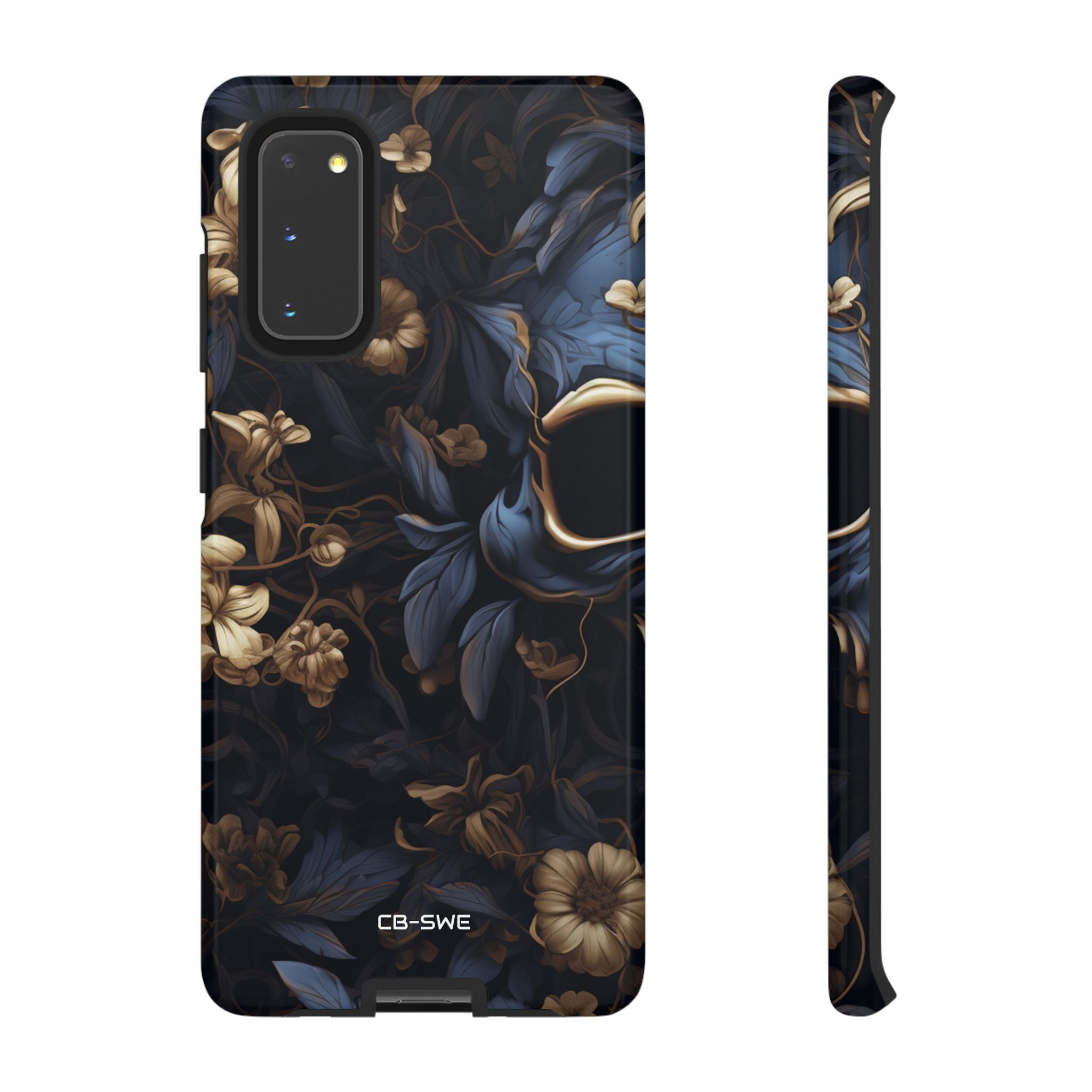 Gothic Floral Skull - Samsung Case