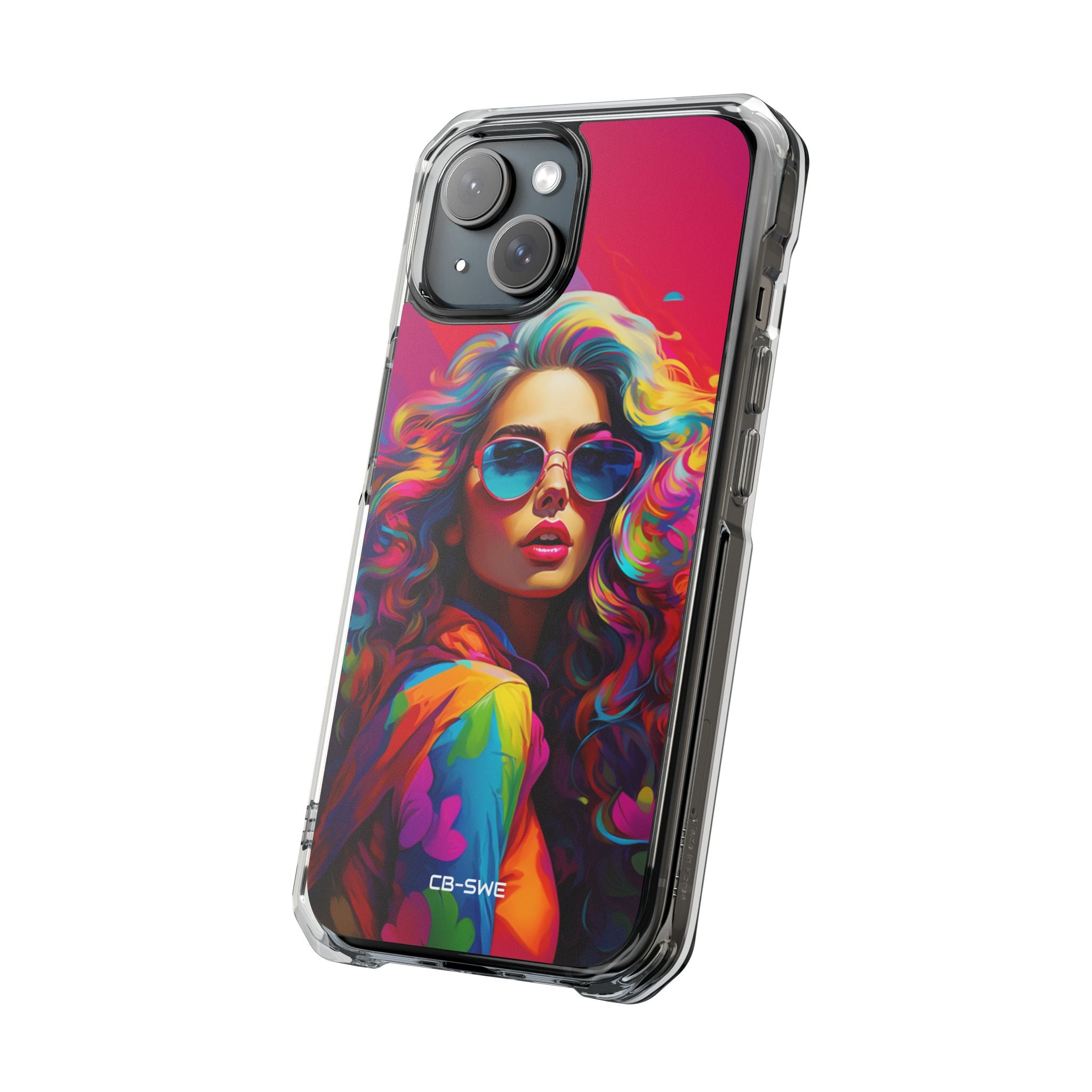 Surreal Color Fusion iPhone Case - Impact