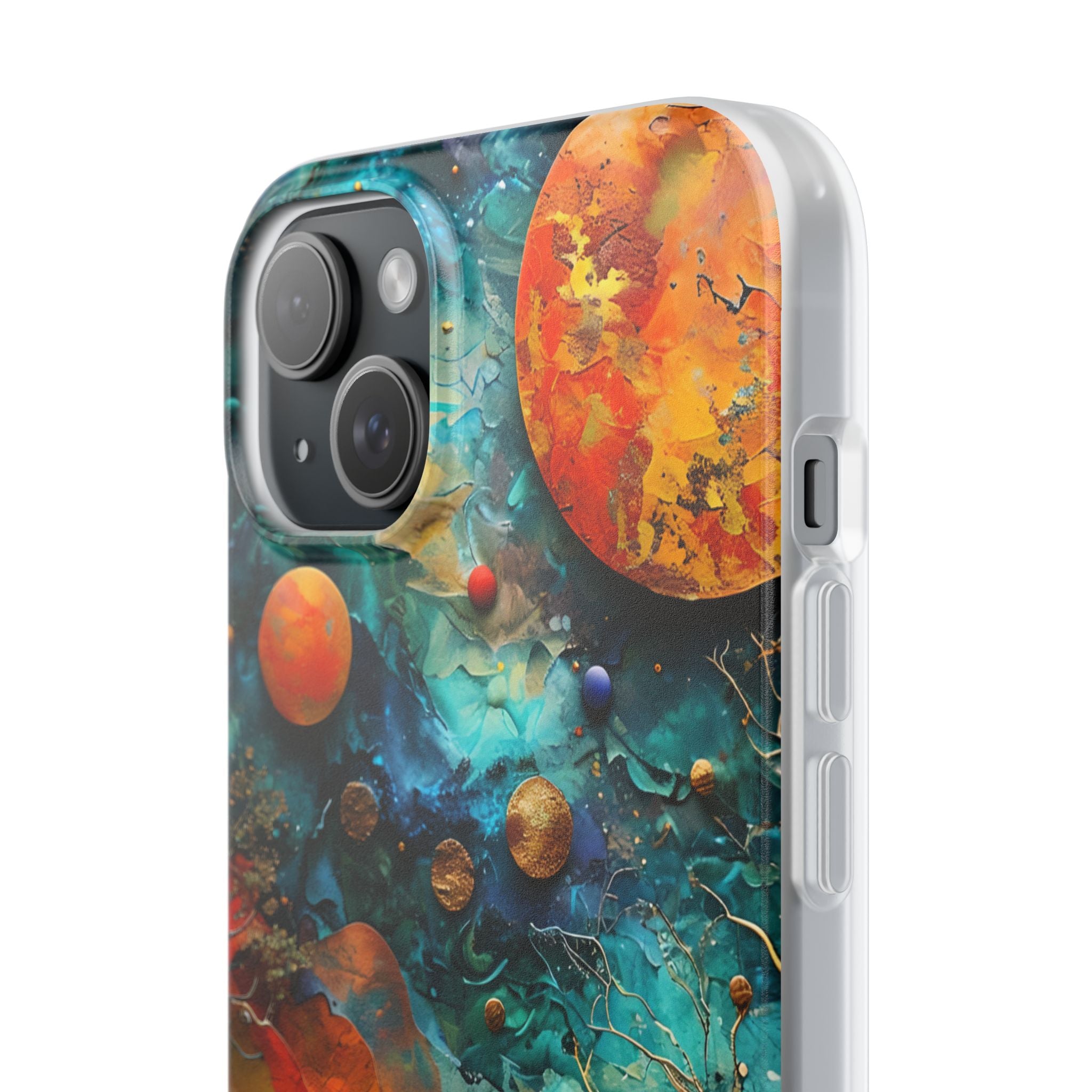 Celestial Ember iPhone 15 Plus Case - Soft