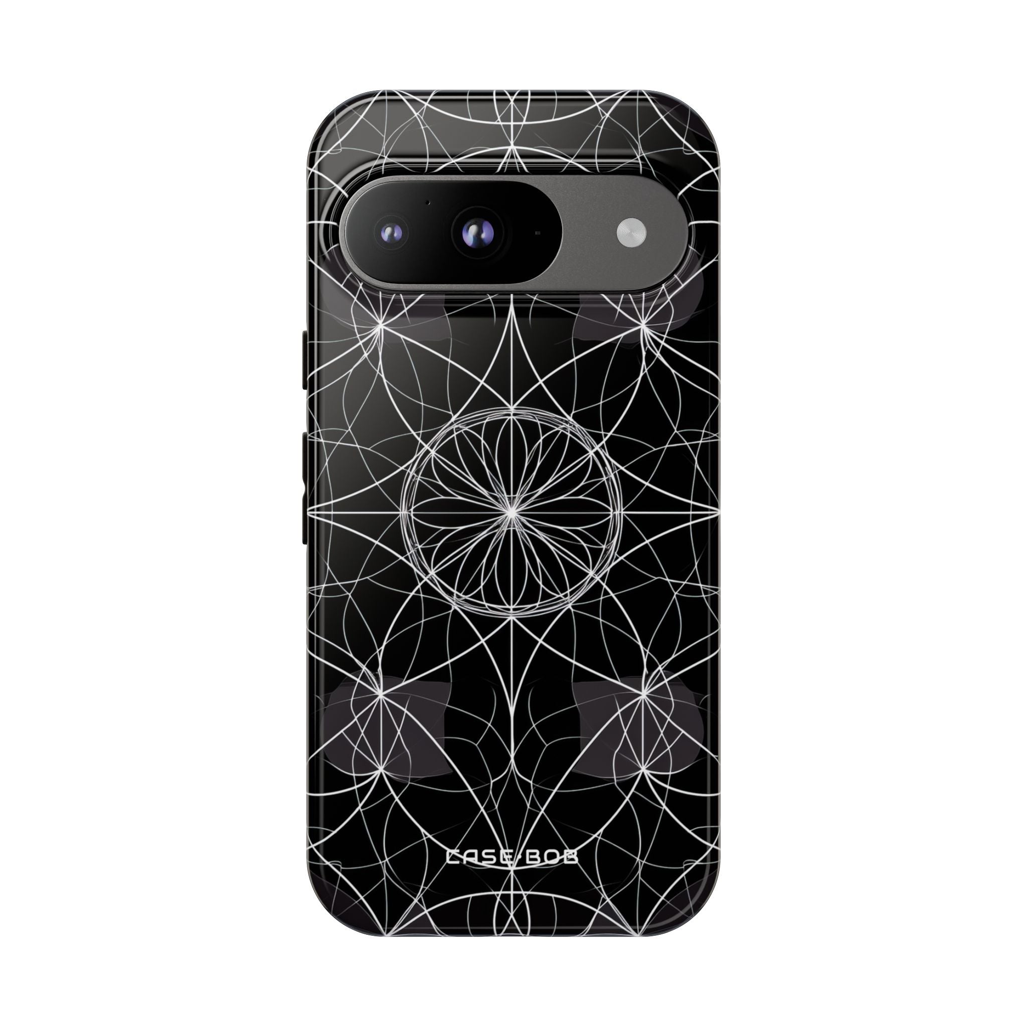 Radiant Petal Orbit Google Pixel 9 Case - Tough