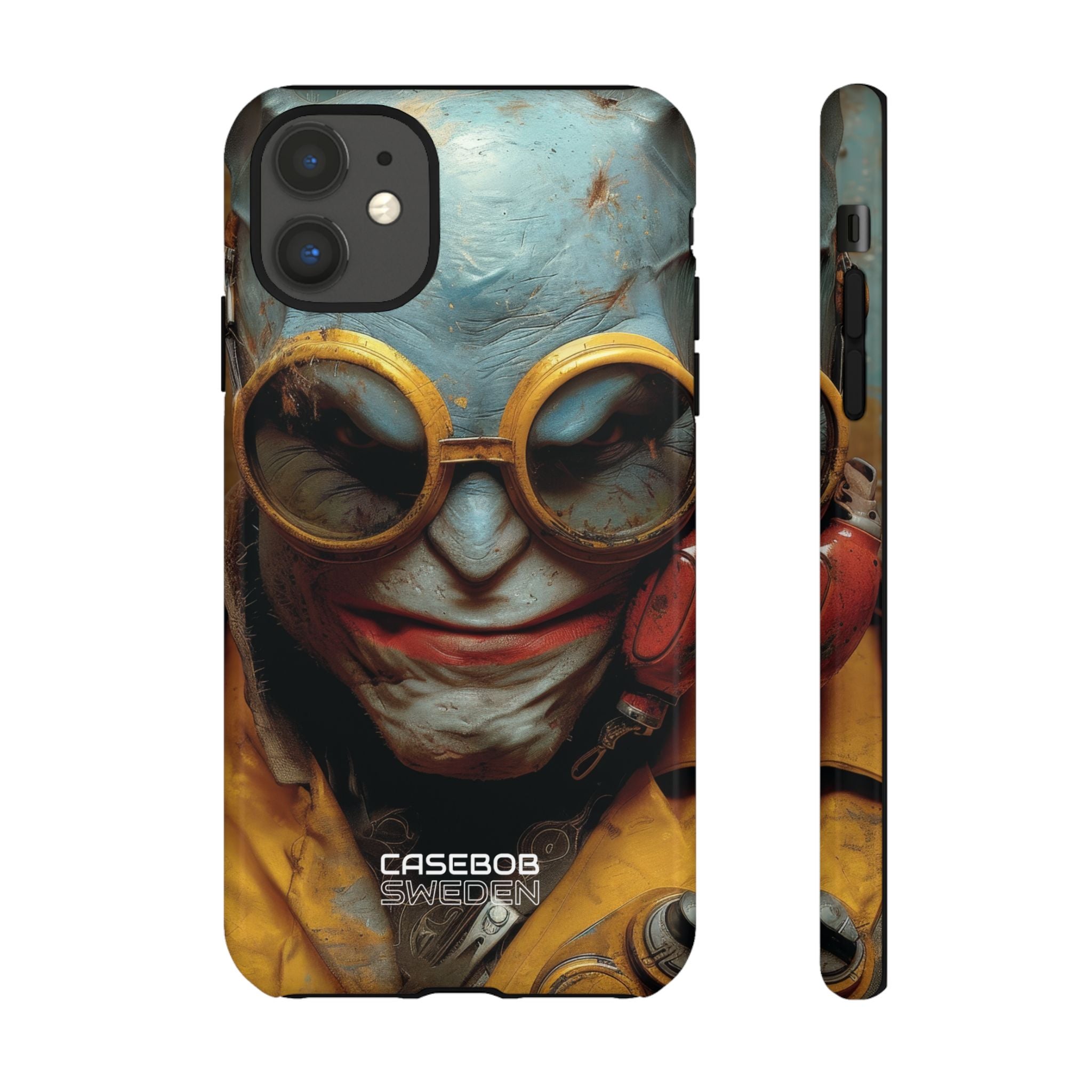 Steampunk Masked Adventurer iPhone 11 - Tough