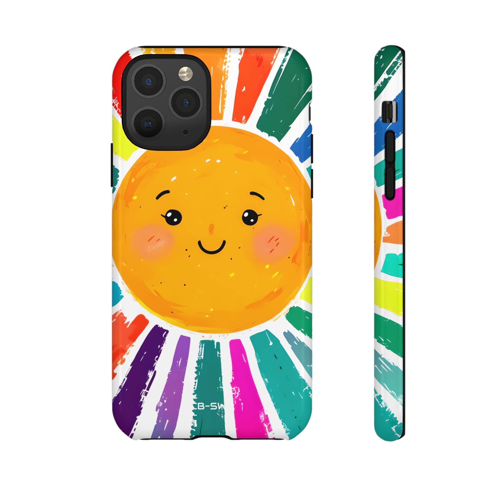 Radiant Smiling Sun - iPhone Case