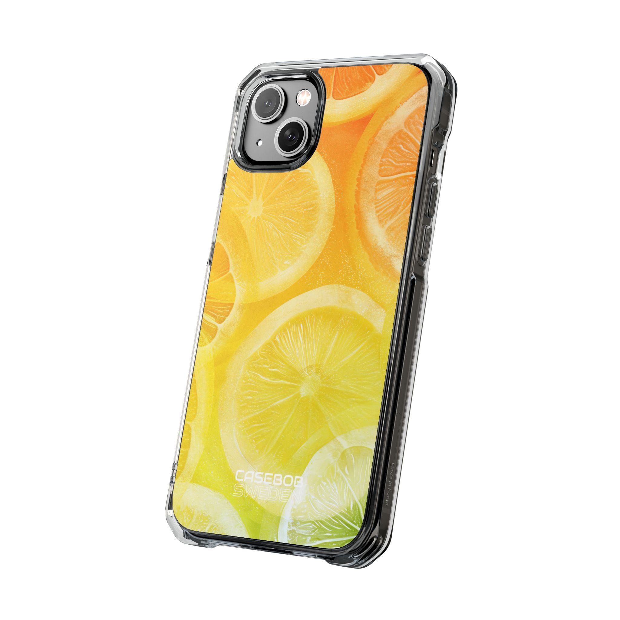 Citrus Splash Burst iPhone 14 - Impact Clear+