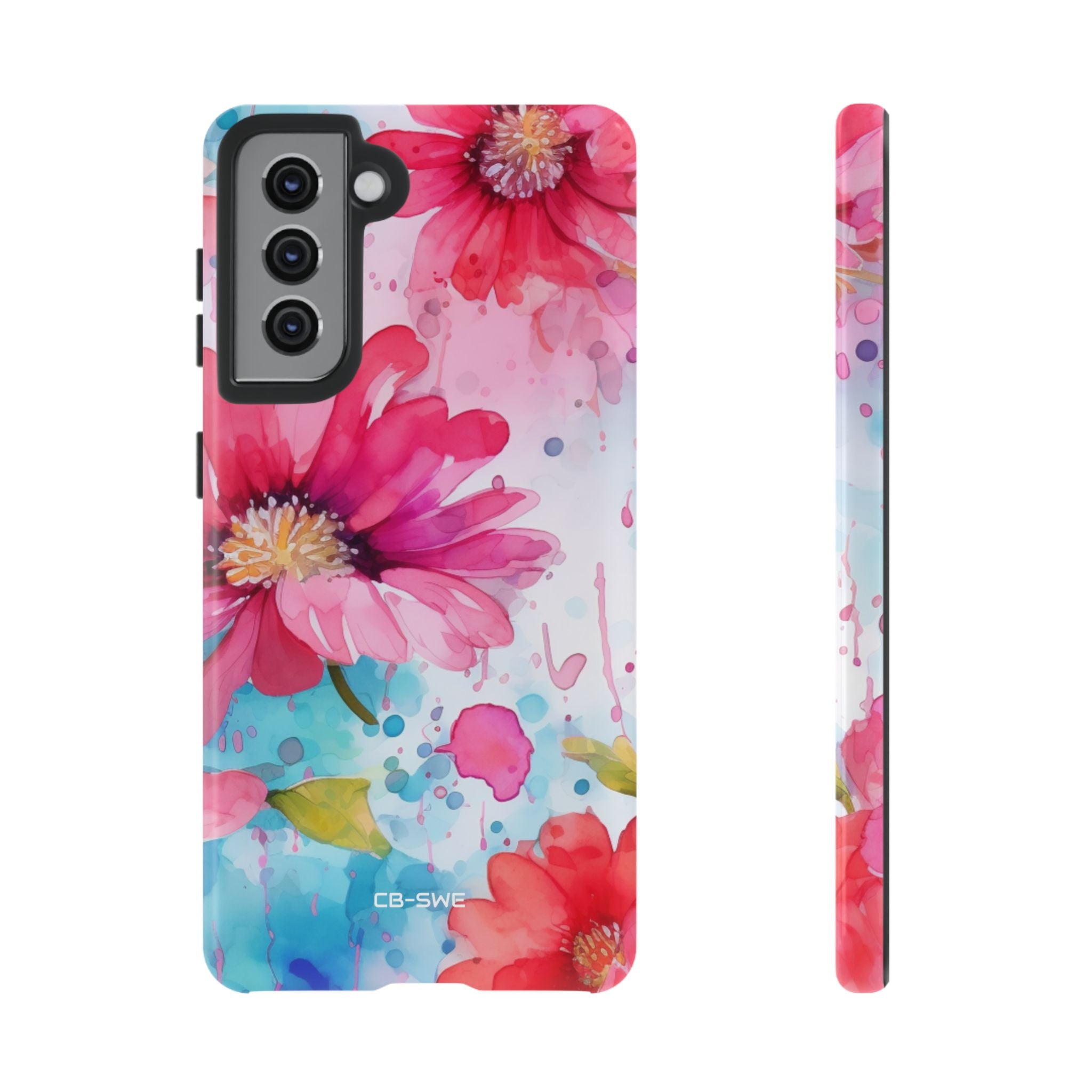 Vibrant Floral Dance - Samsung Case