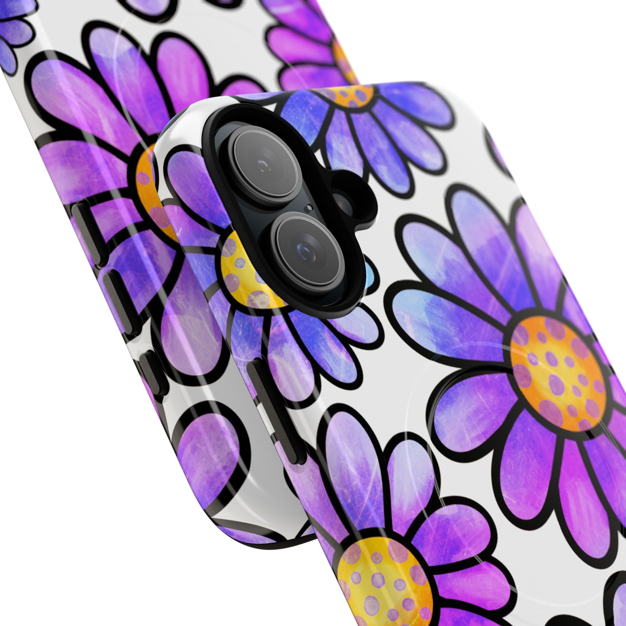 Polka Dot Blooms iPhone 16 Plus Case - Tough+