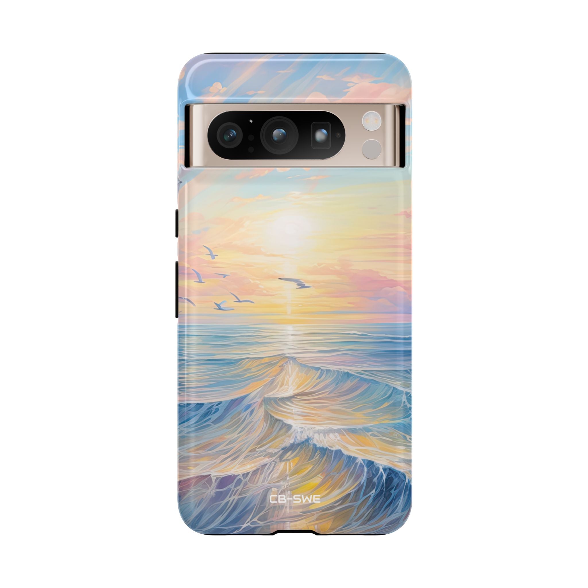 Gentle Waves Embrace - Google Pixel Case