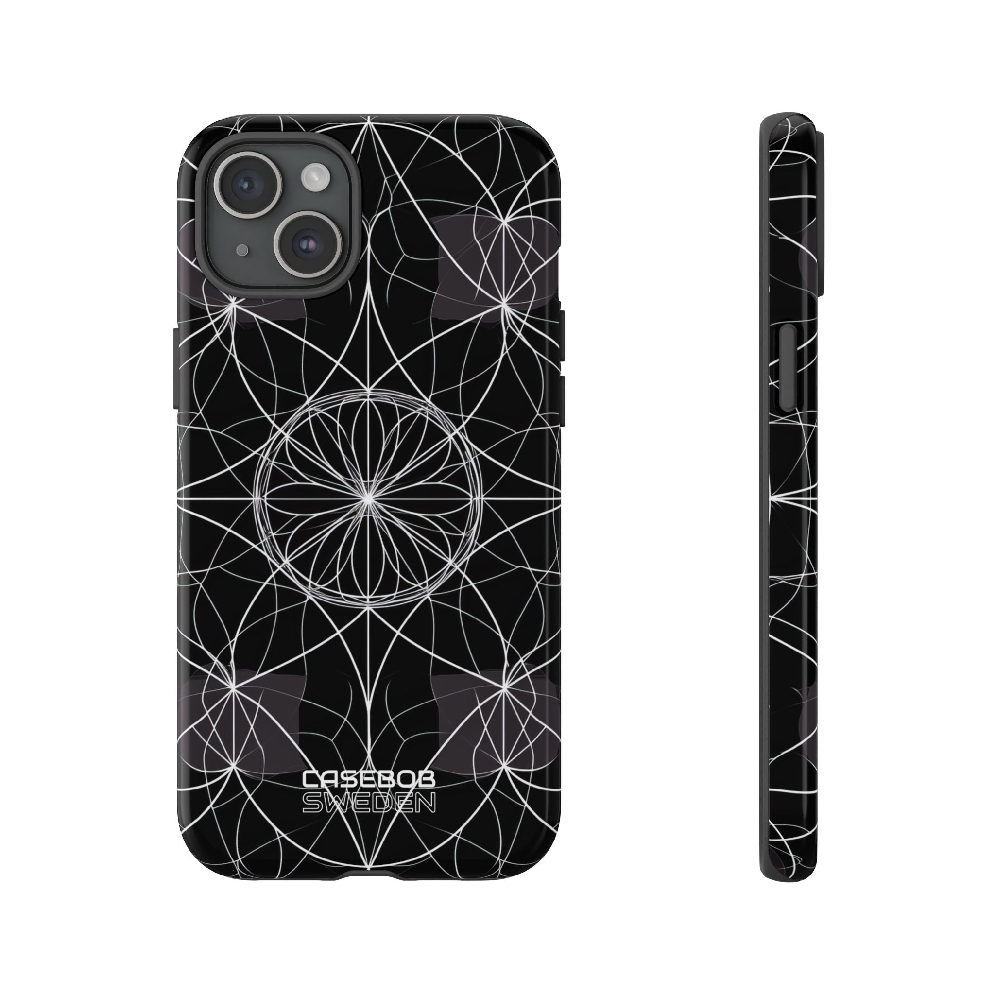 Symmetric Line Bloom iPhone 15 - Resistente