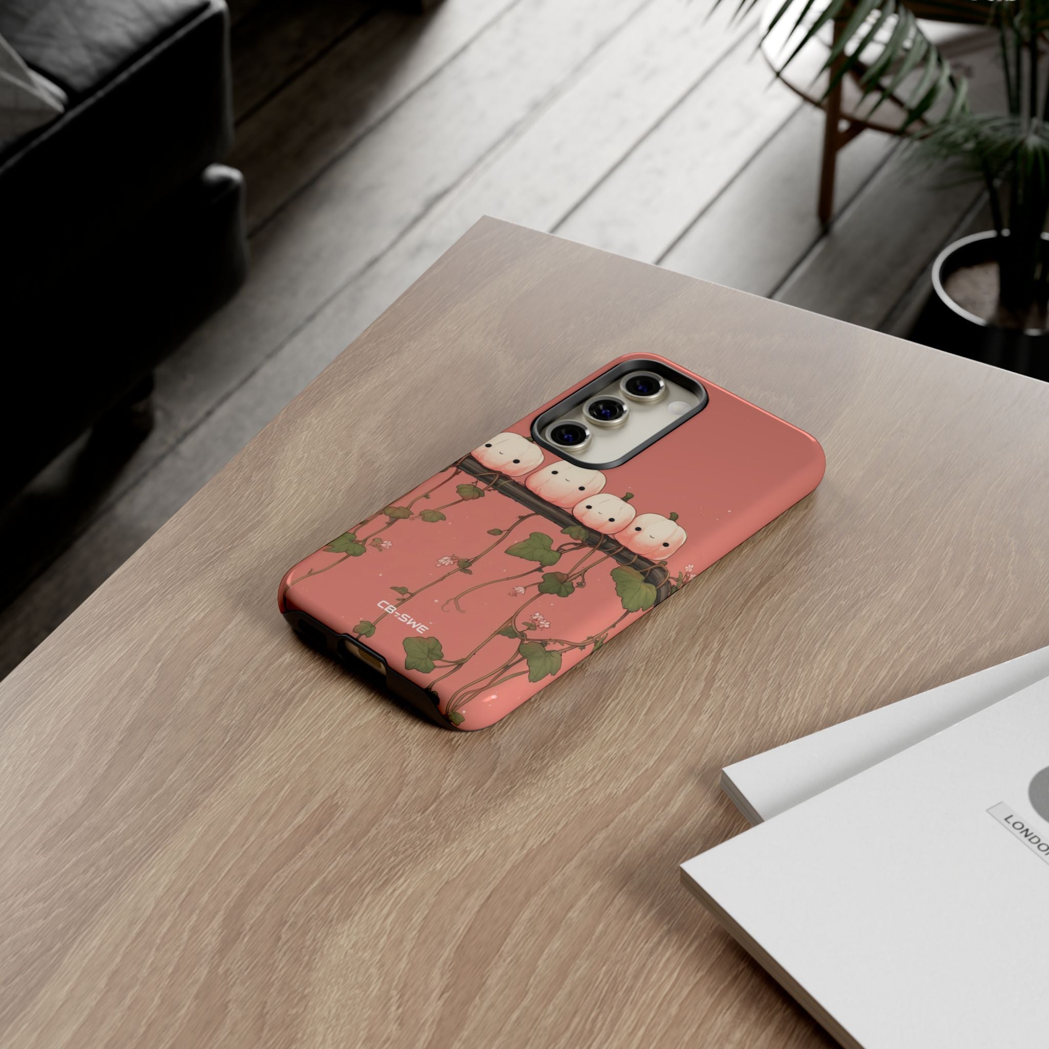 Pumpkins Greet Vines - Samsung Case
