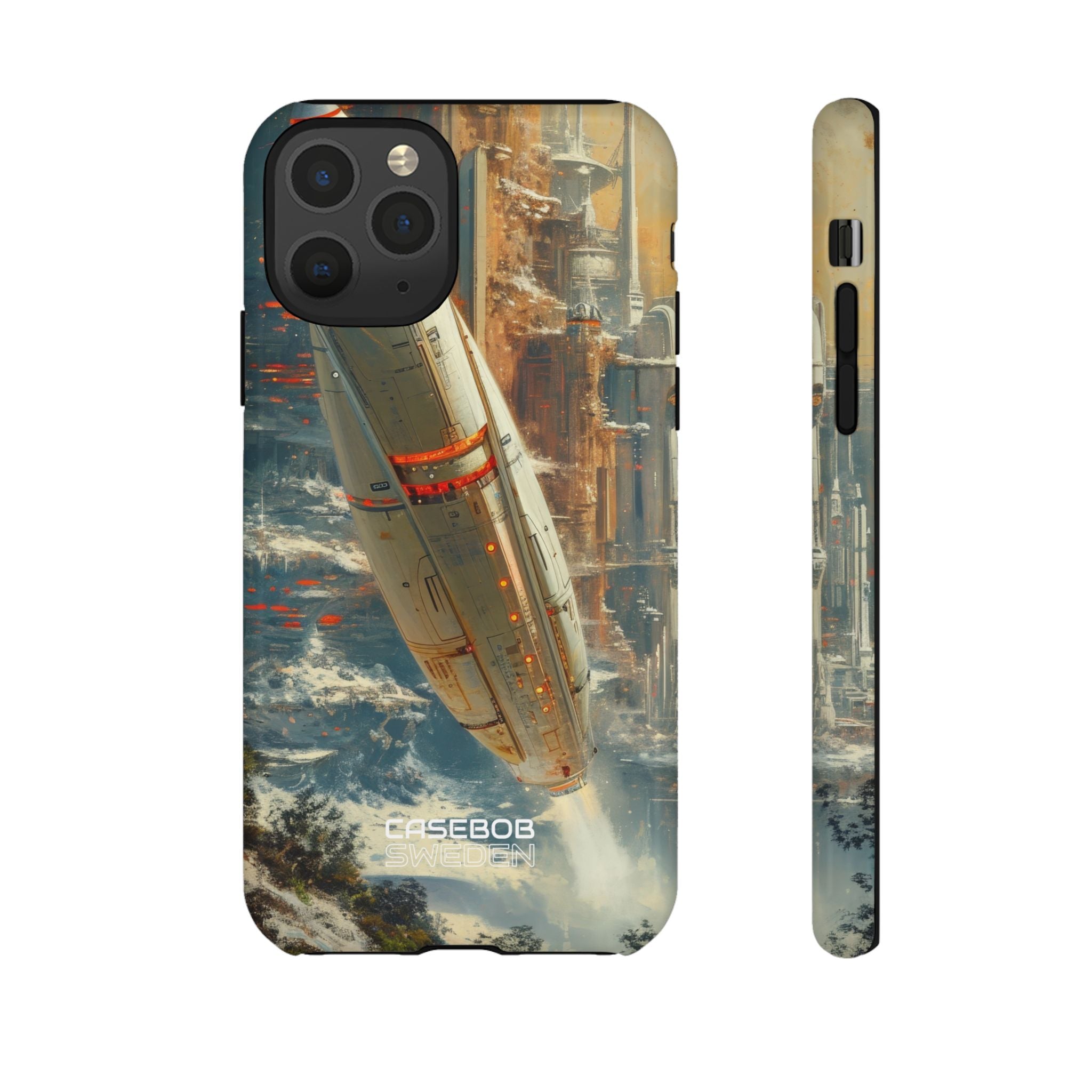 Futuristic Forest Voyage iPhone 11 - Tough
