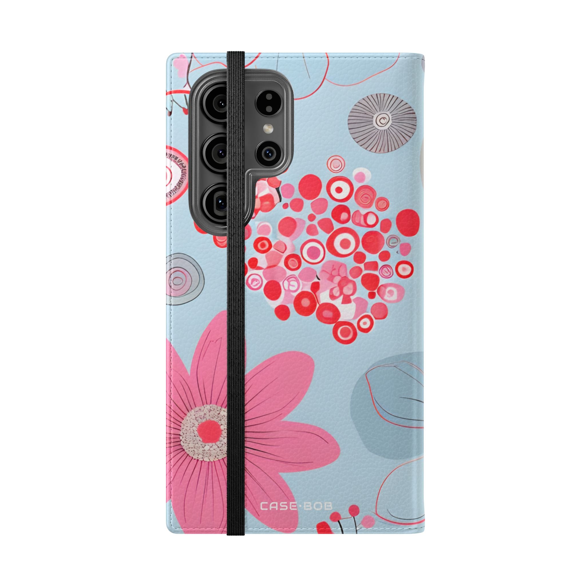 Outlined Bloom Radiance - Samsung S23 Ultra Case - Wallet