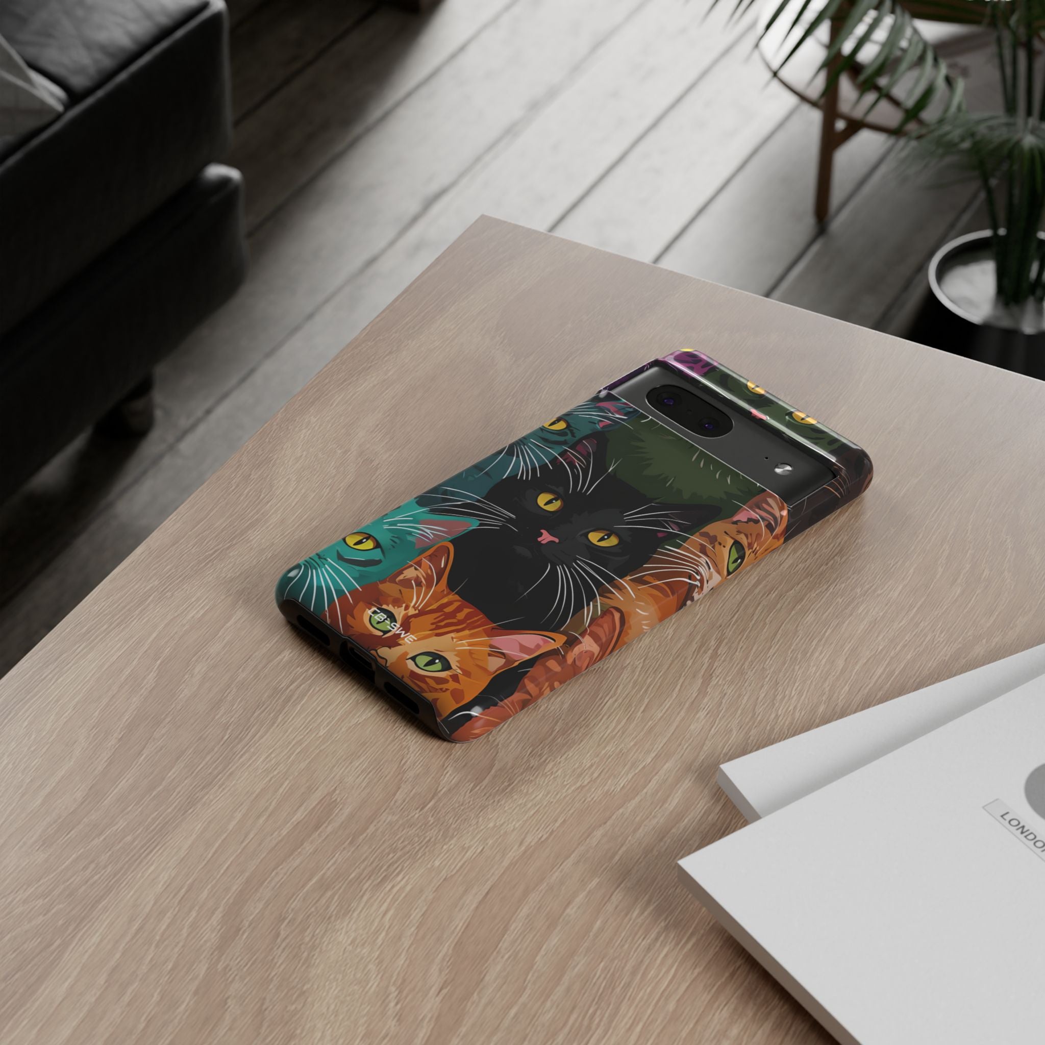 Colorful Cat Charisma - Google Pixel Case