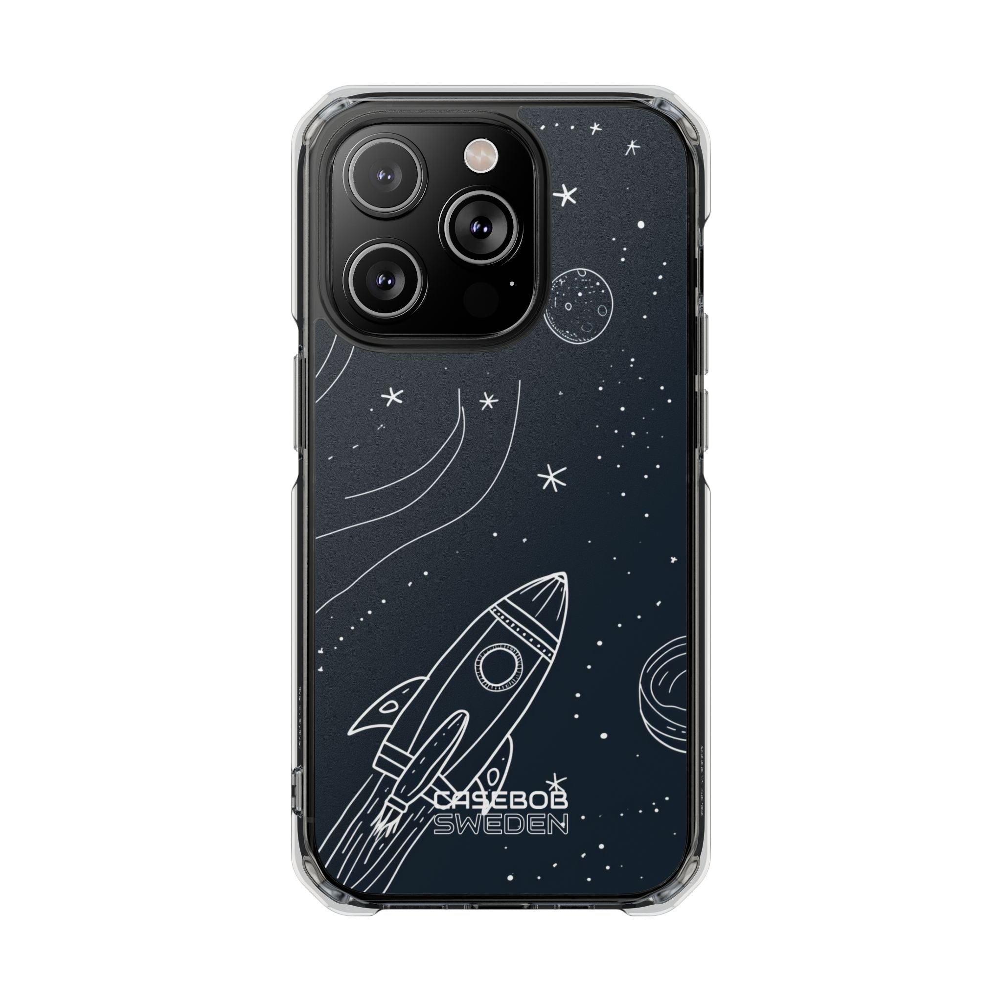 Cosmic Rocket Drift iPhone 14 - Impact Clear+
