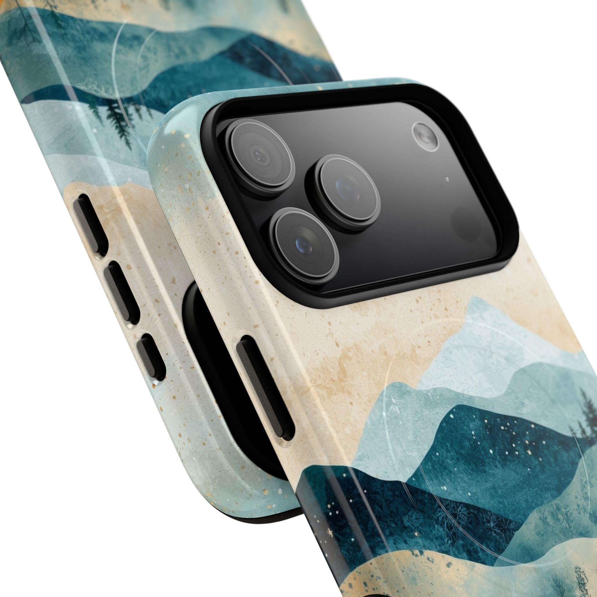 Moonlit Mountains iPhone 17 Pro Max Case - Tough+