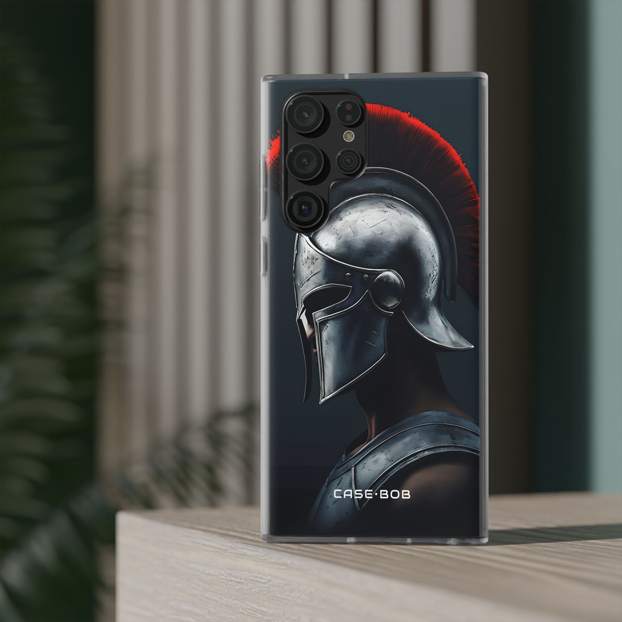 Silver Centurion Samsung S22 Ultra Case - Soft