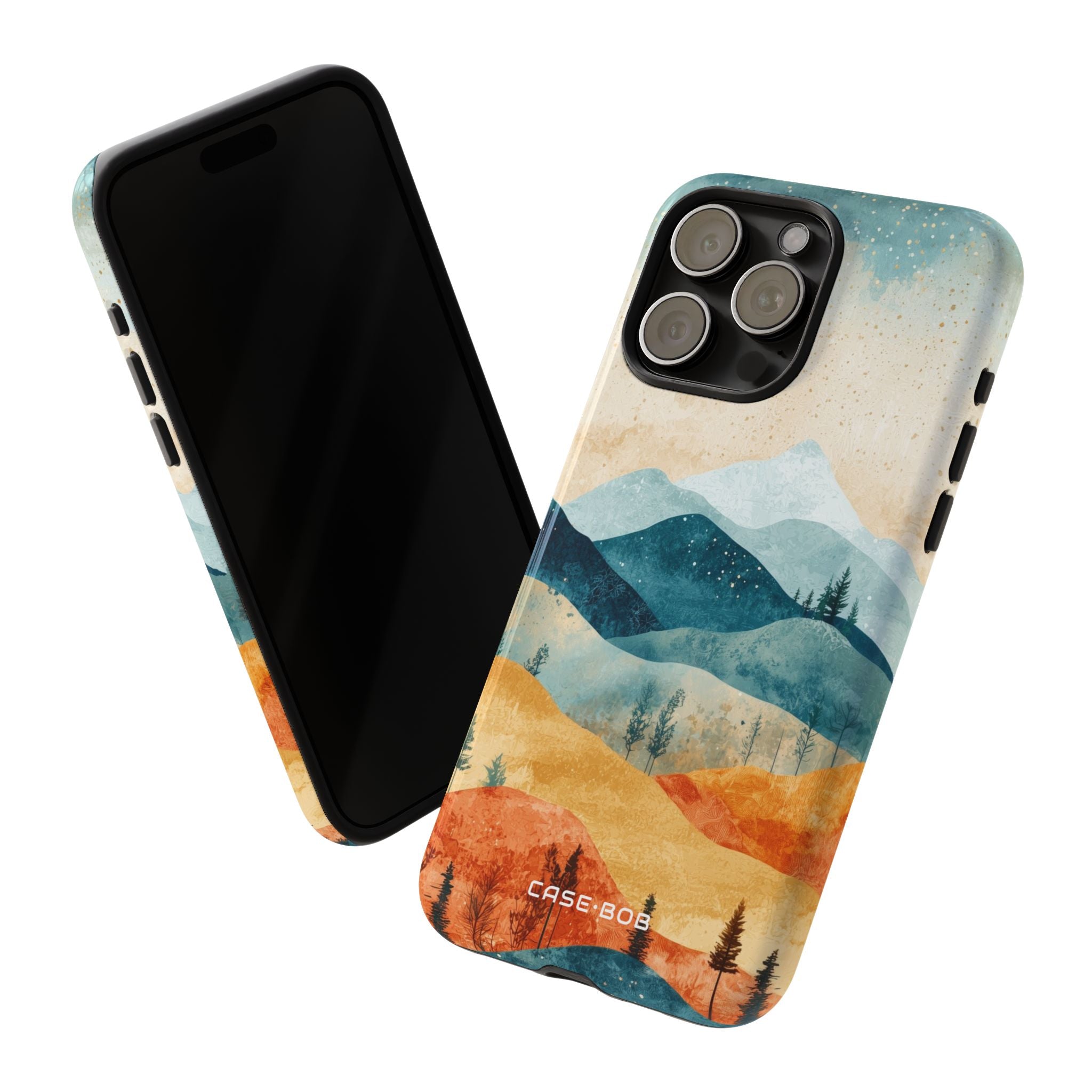 Moonlit Mountains iPhone 15 Pro Max Case - Tough