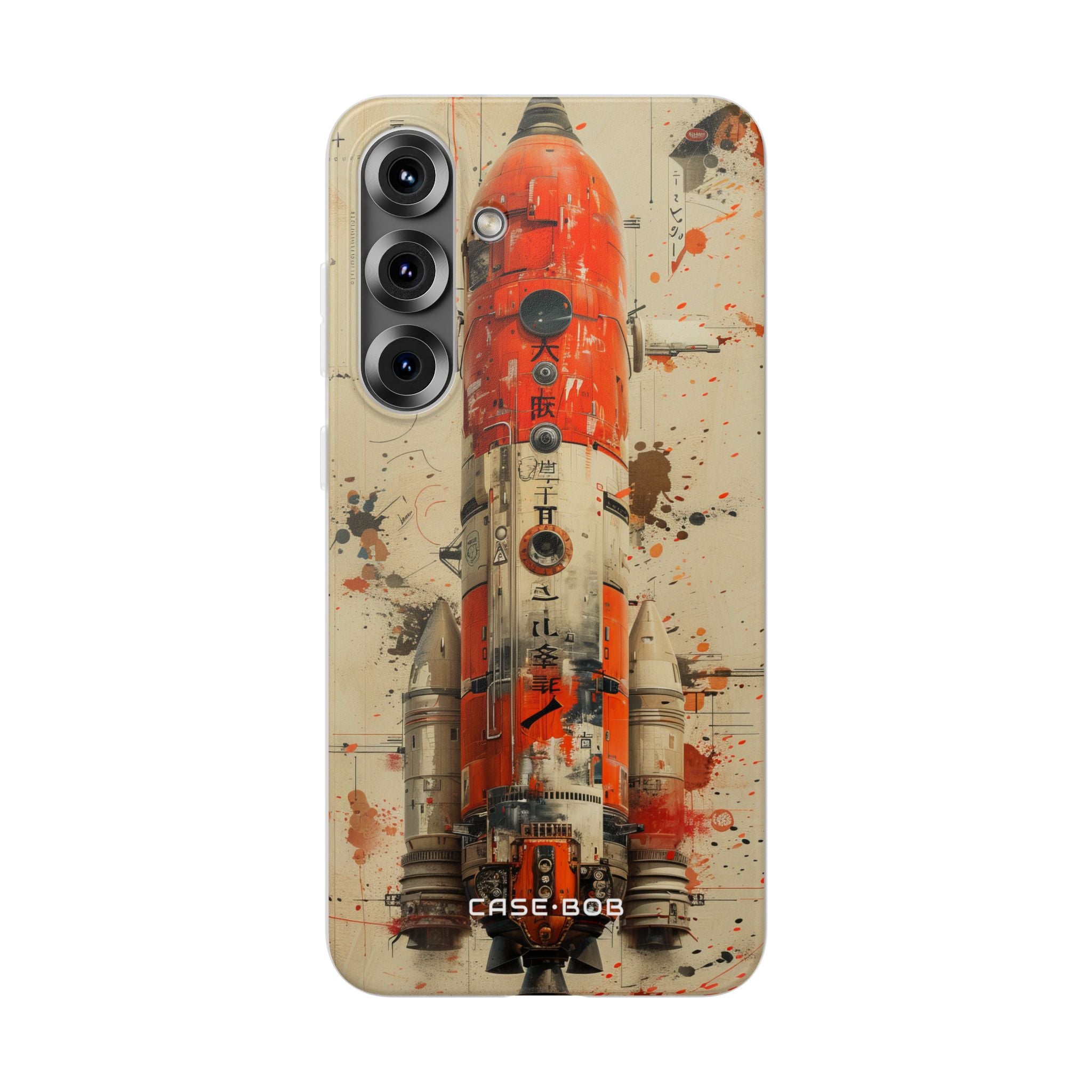 Crimson Rocket Samsung S25 Plus Case - Soft