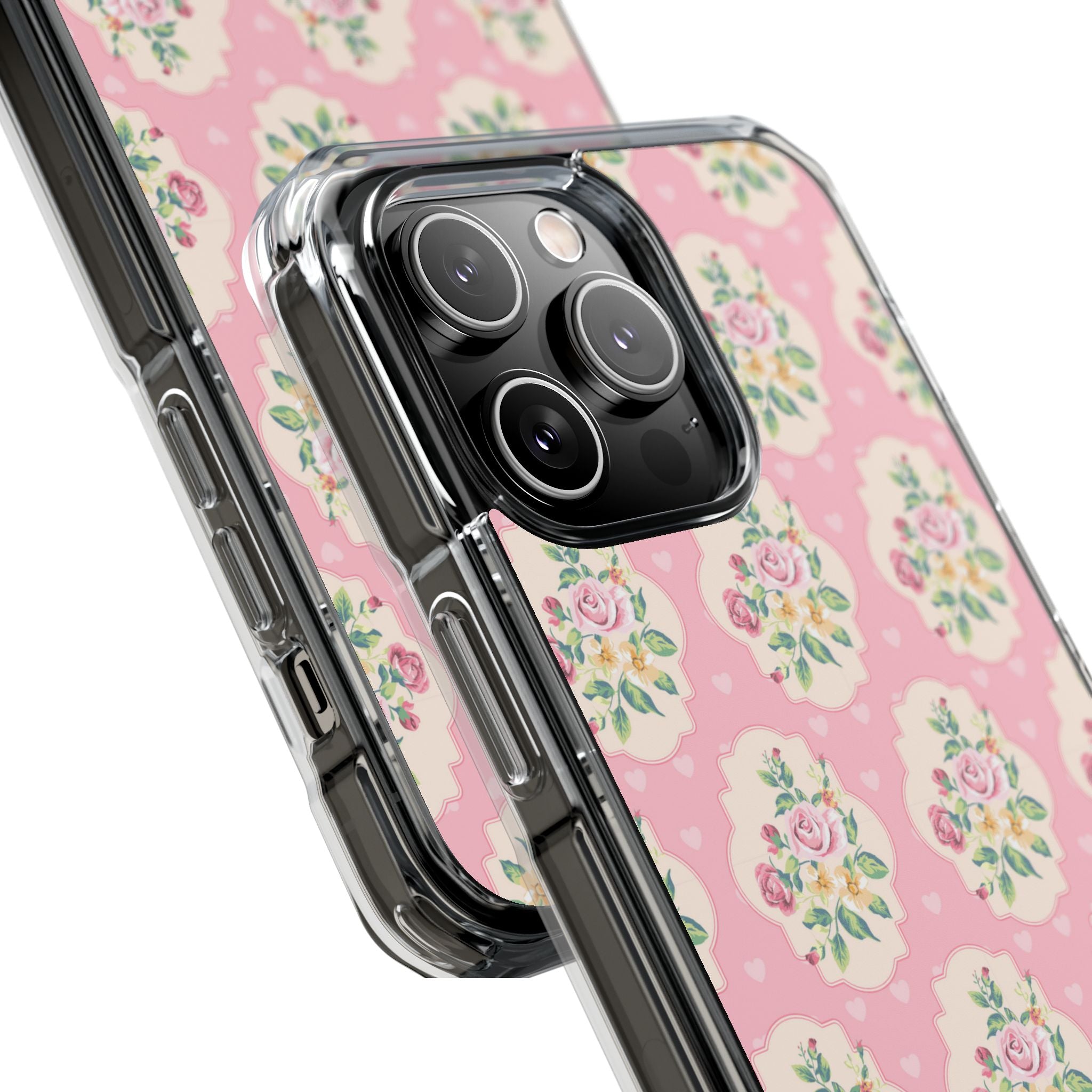 Vintage Floral Romance iPhone Case - Impact
