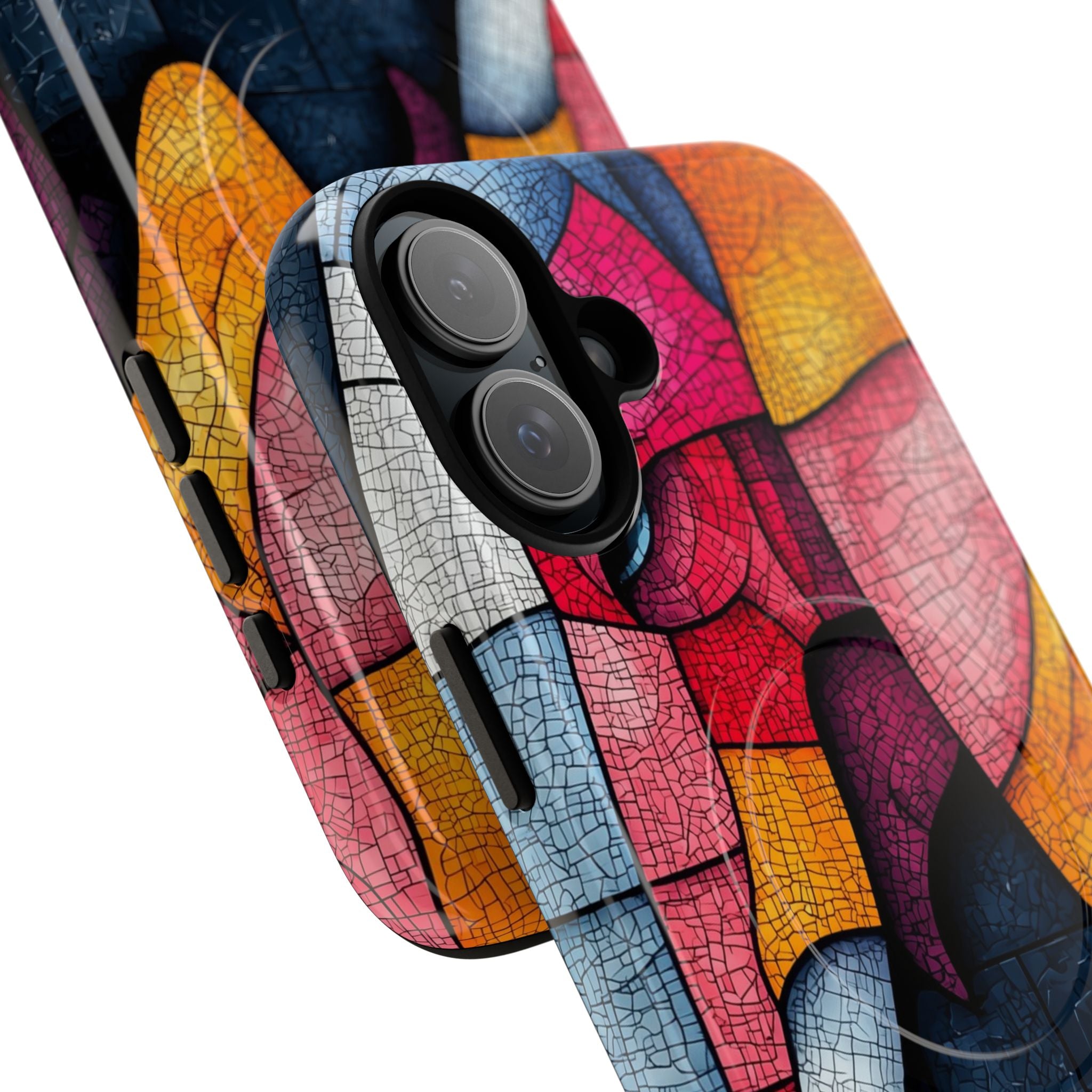 Elephant Mosaic iPhone 16 Plus Case - Tough+