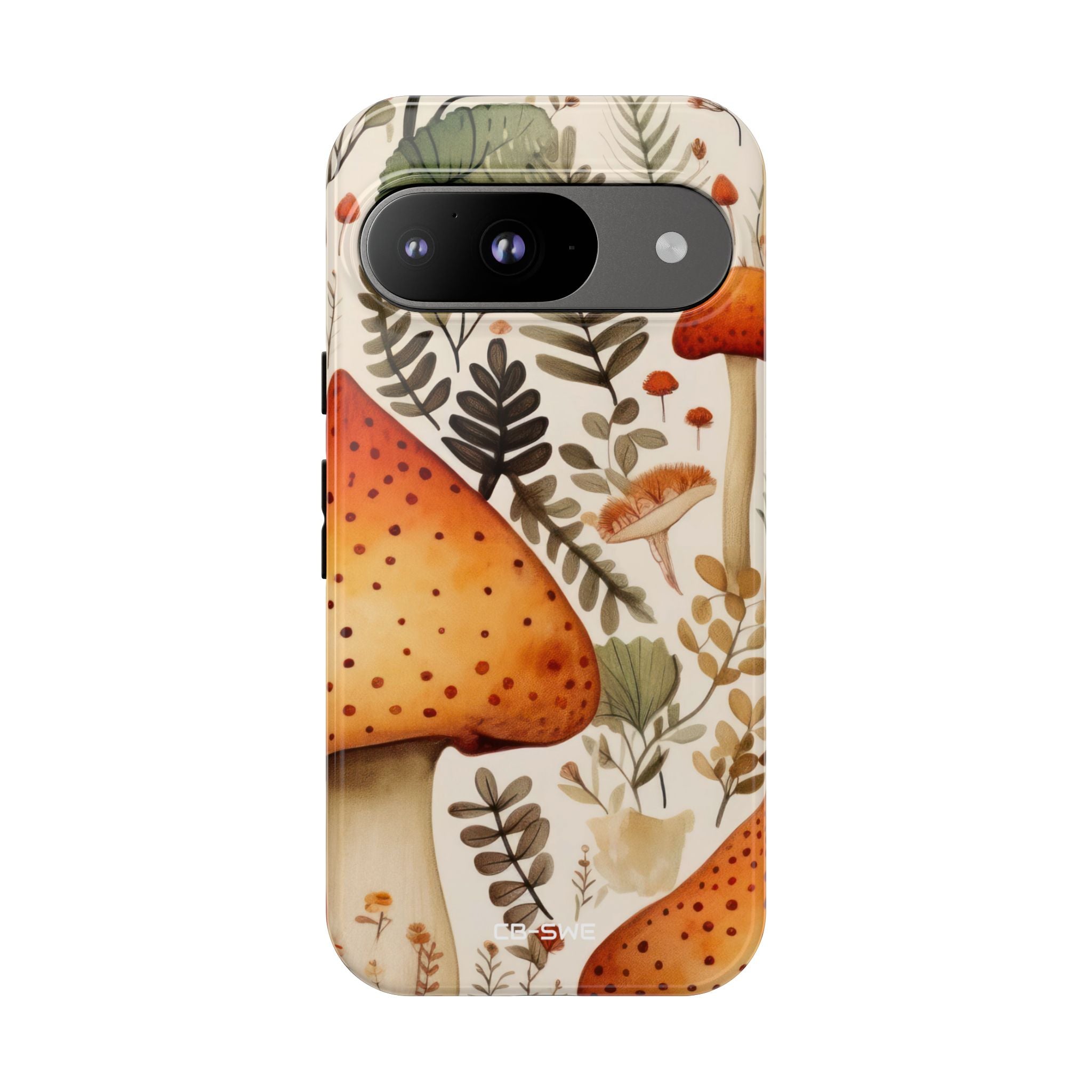Mushrooms Sprout Cheerfully - Google Pixel Case