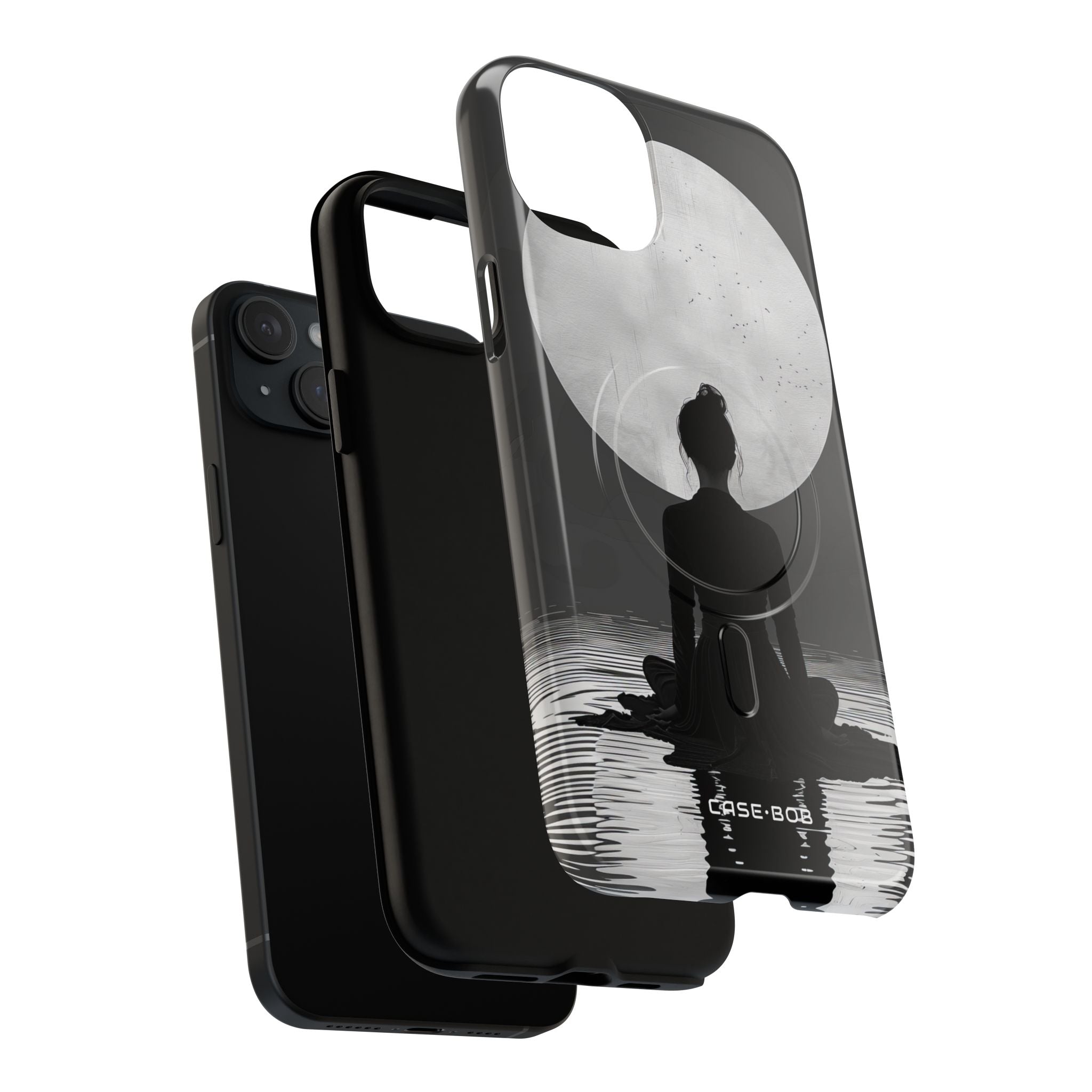 Silhouette Moonlight iPhone 15 Plus Case - Tough+
