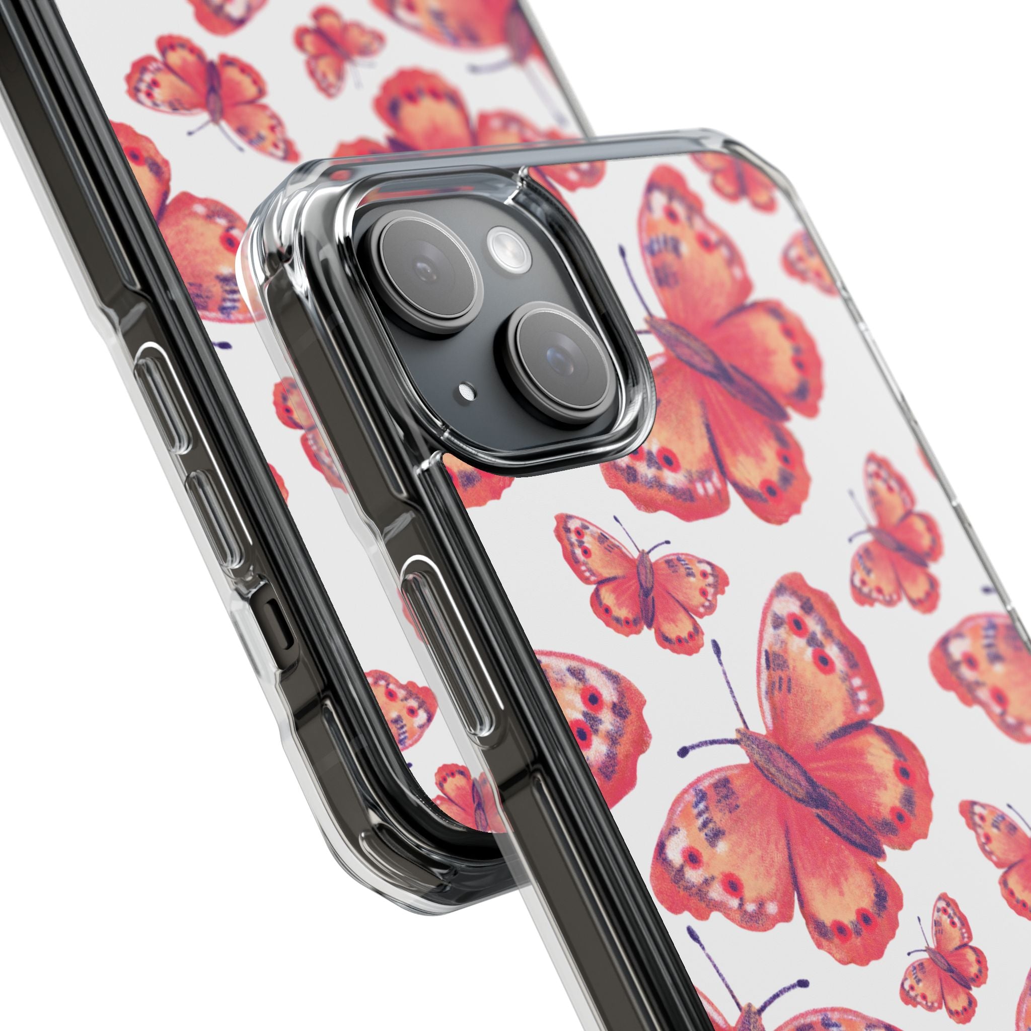 Vibrant Butterfly Dance iPhone Case - Impact