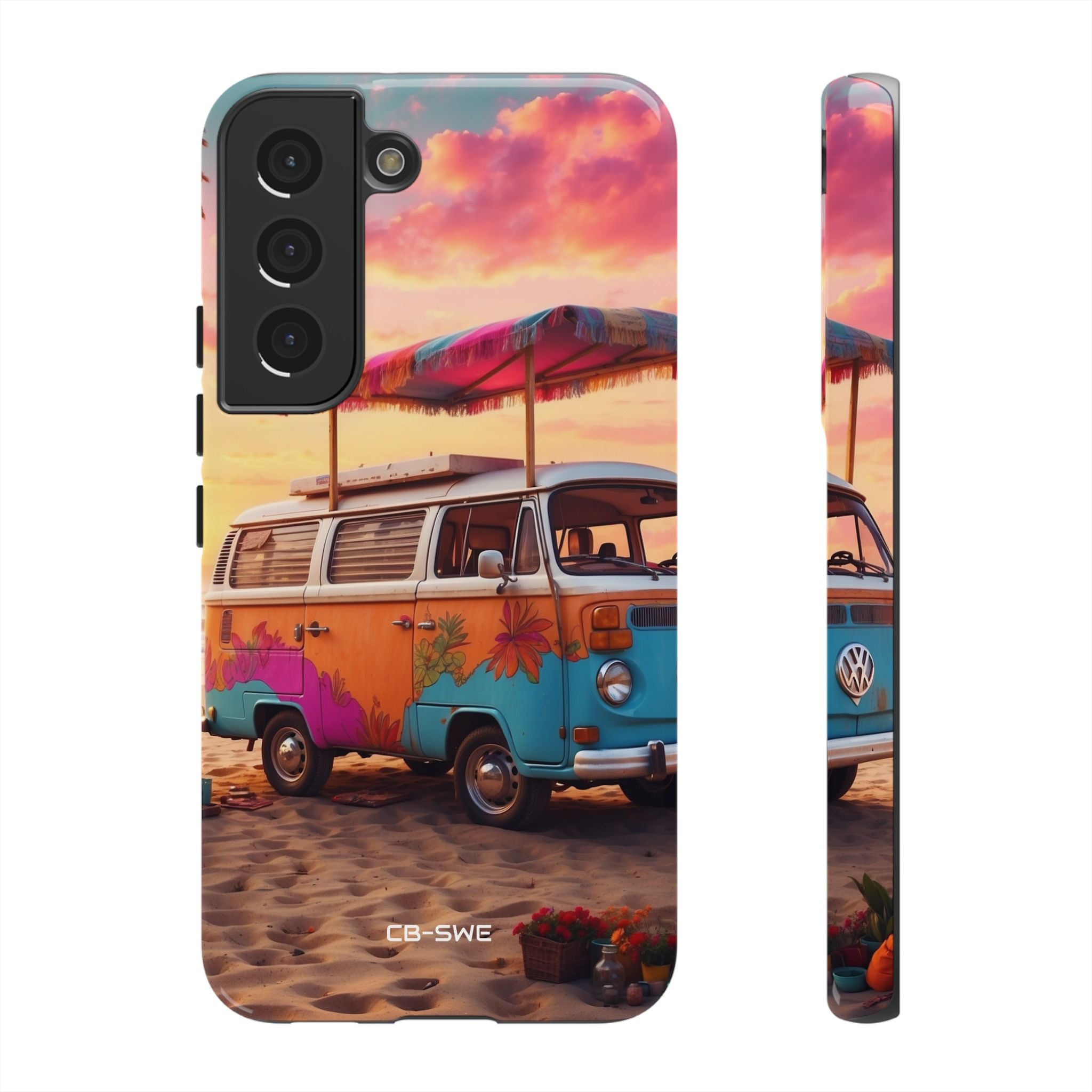 **Van Rests at Shore** - Samsung Case