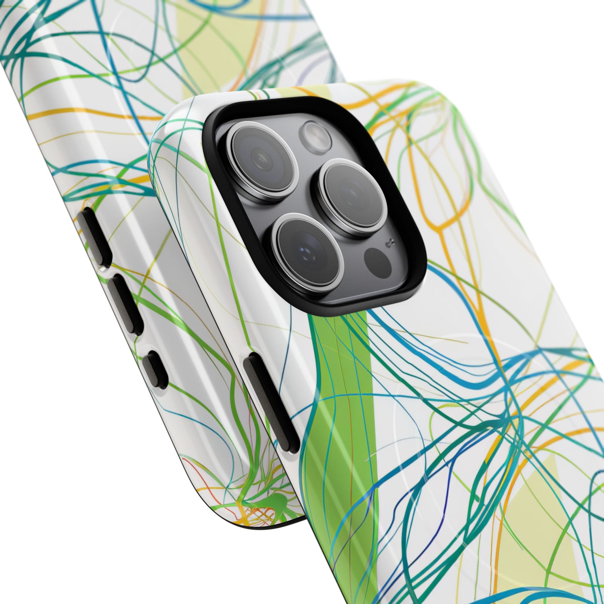 Correnti del fiume che si attorcigliano iPhone 15 - Tough+