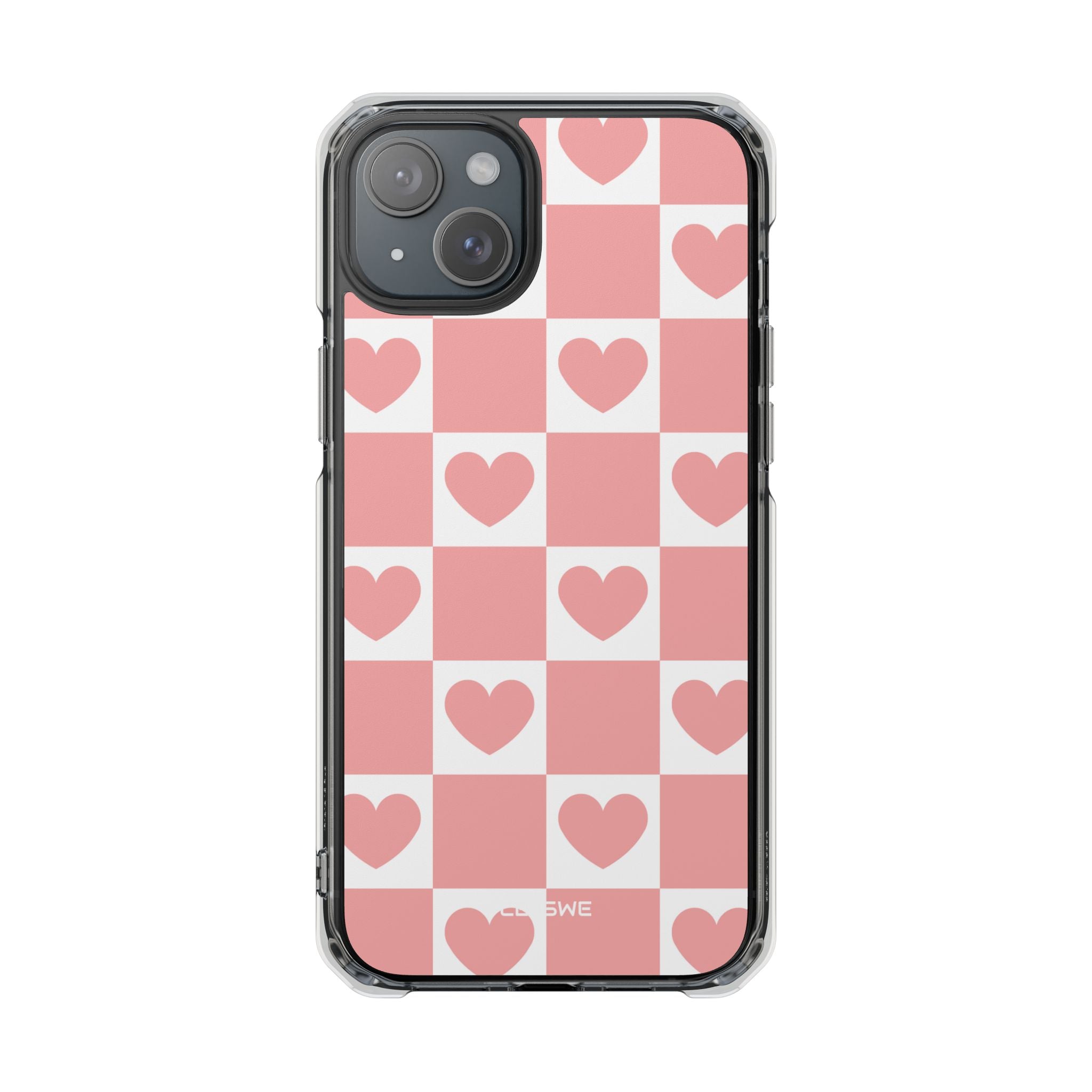 Love Checkered Harmony iPhone Case - Impact