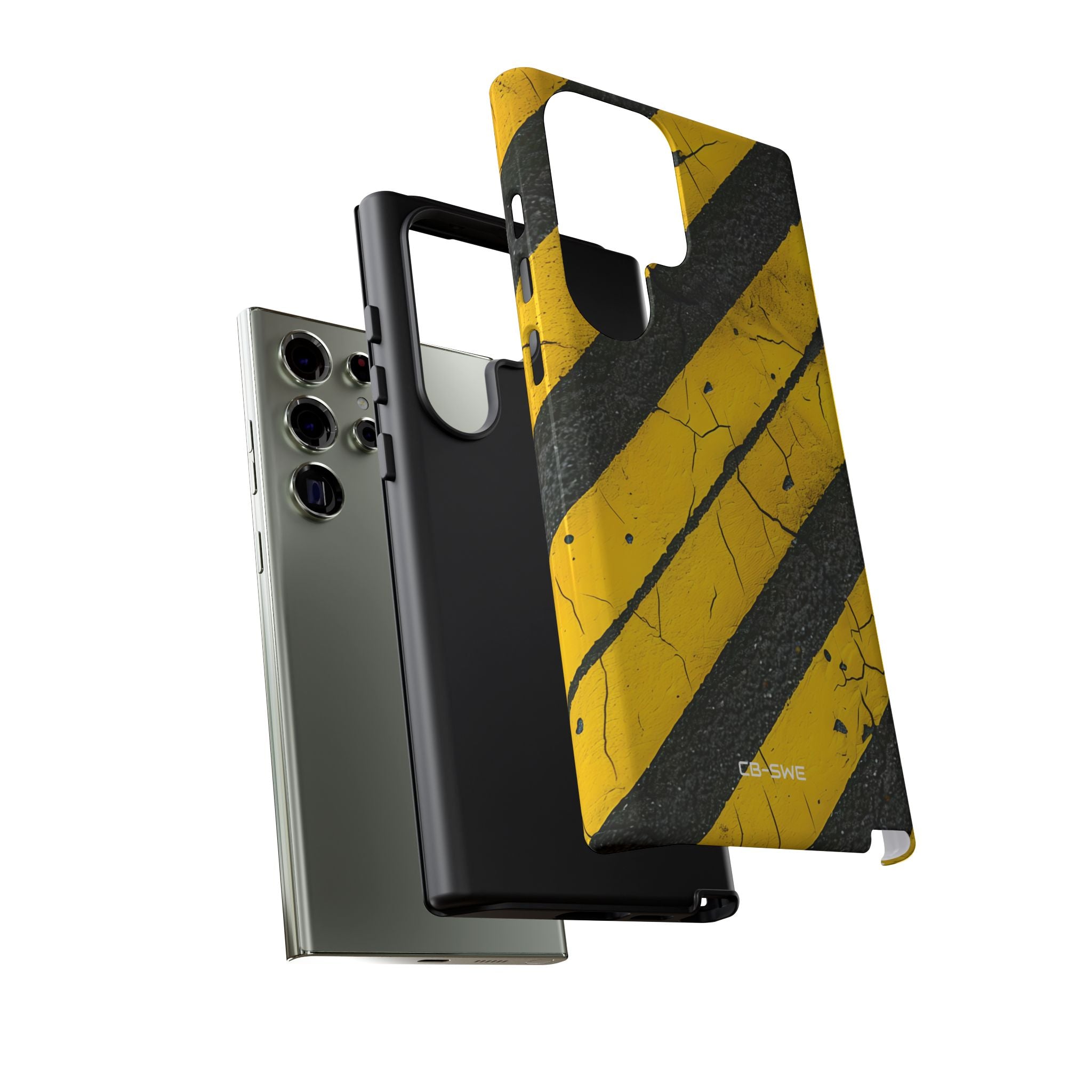 Cracked Hazard Lines - Samsung Case