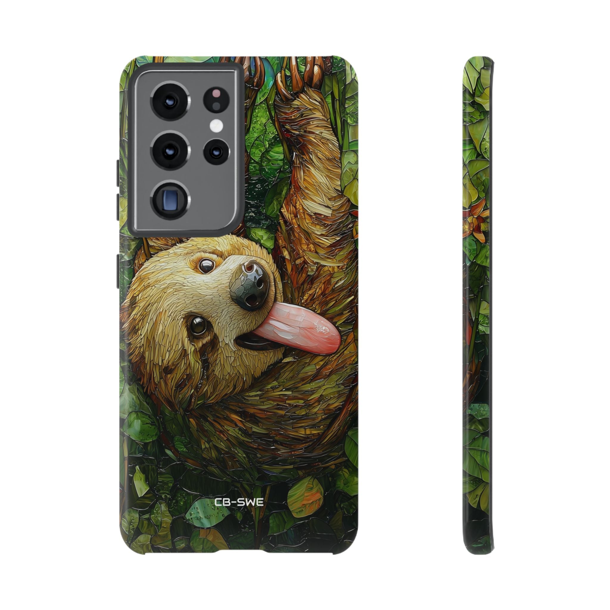 Sloth Hangs Playfully - Samsung Case