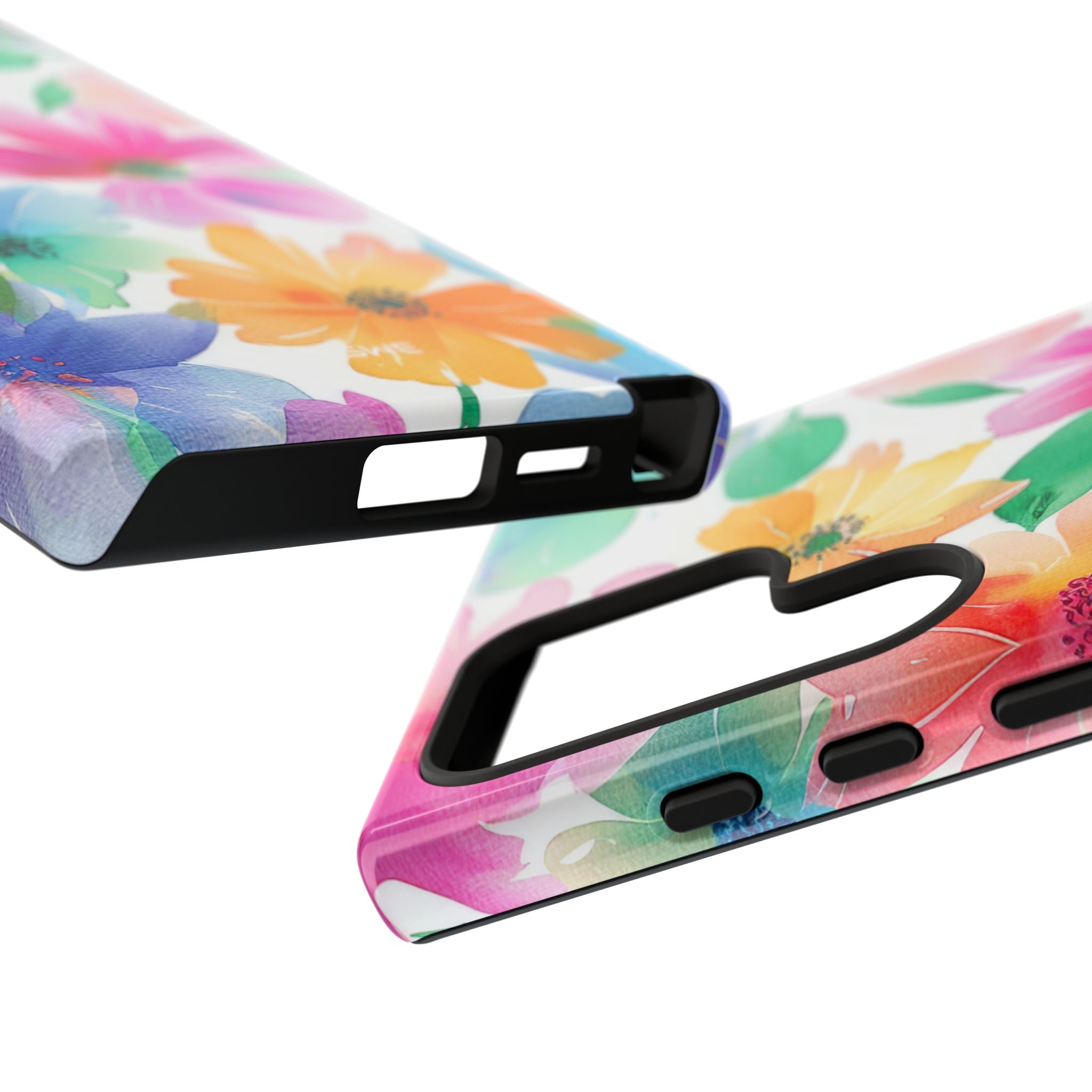 Vibrant Floral Impression - Samsung Case