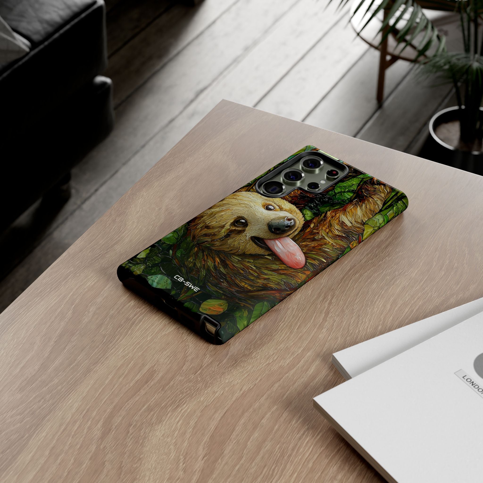 Sloth Hangs Playfully - Samsung Case
