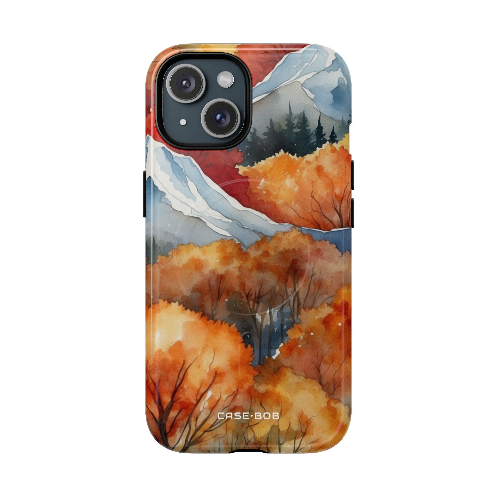 Snowcap Radiance iPhone 15 Case - Tough+