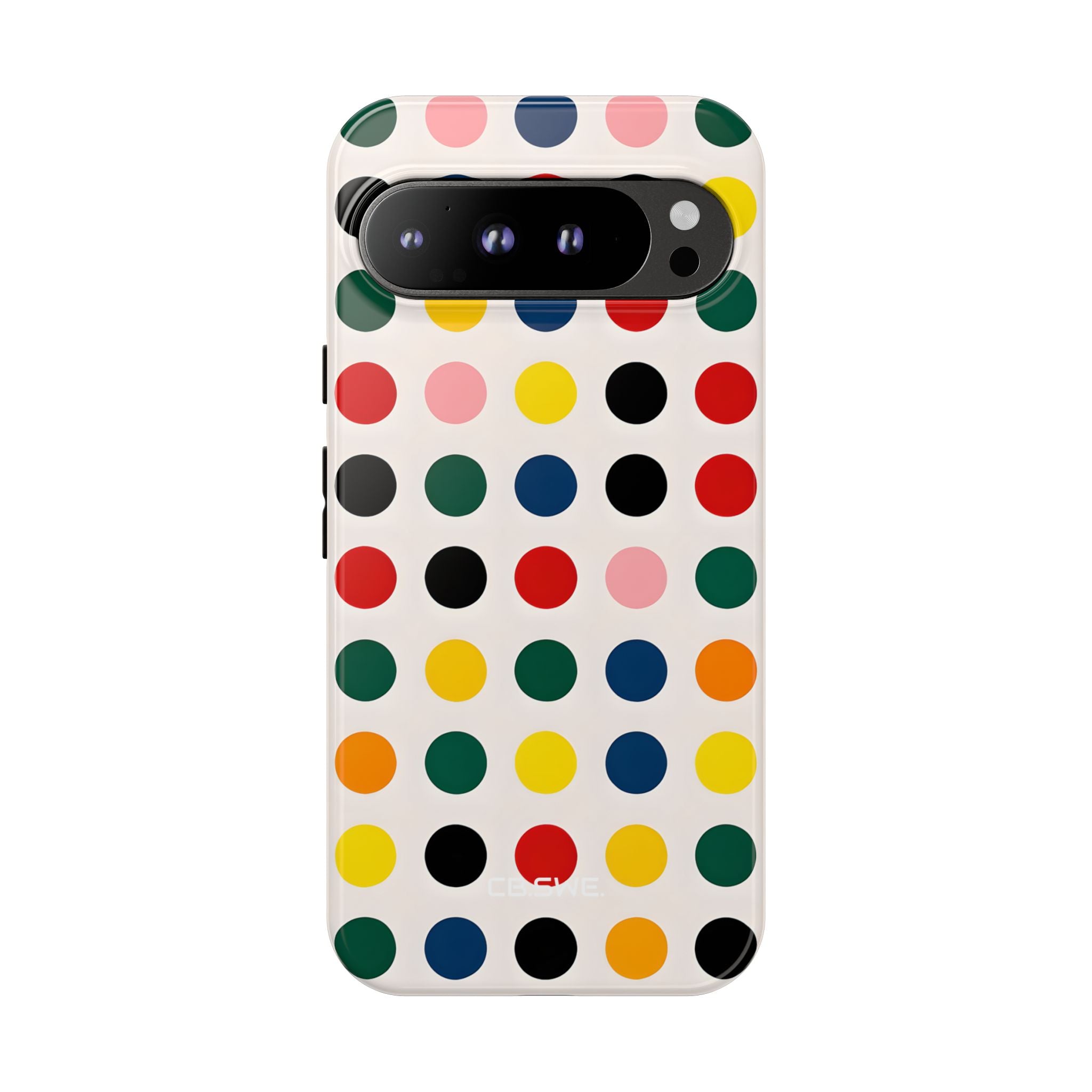 Colorful Circle Grid Google Pixel 9 - Tough